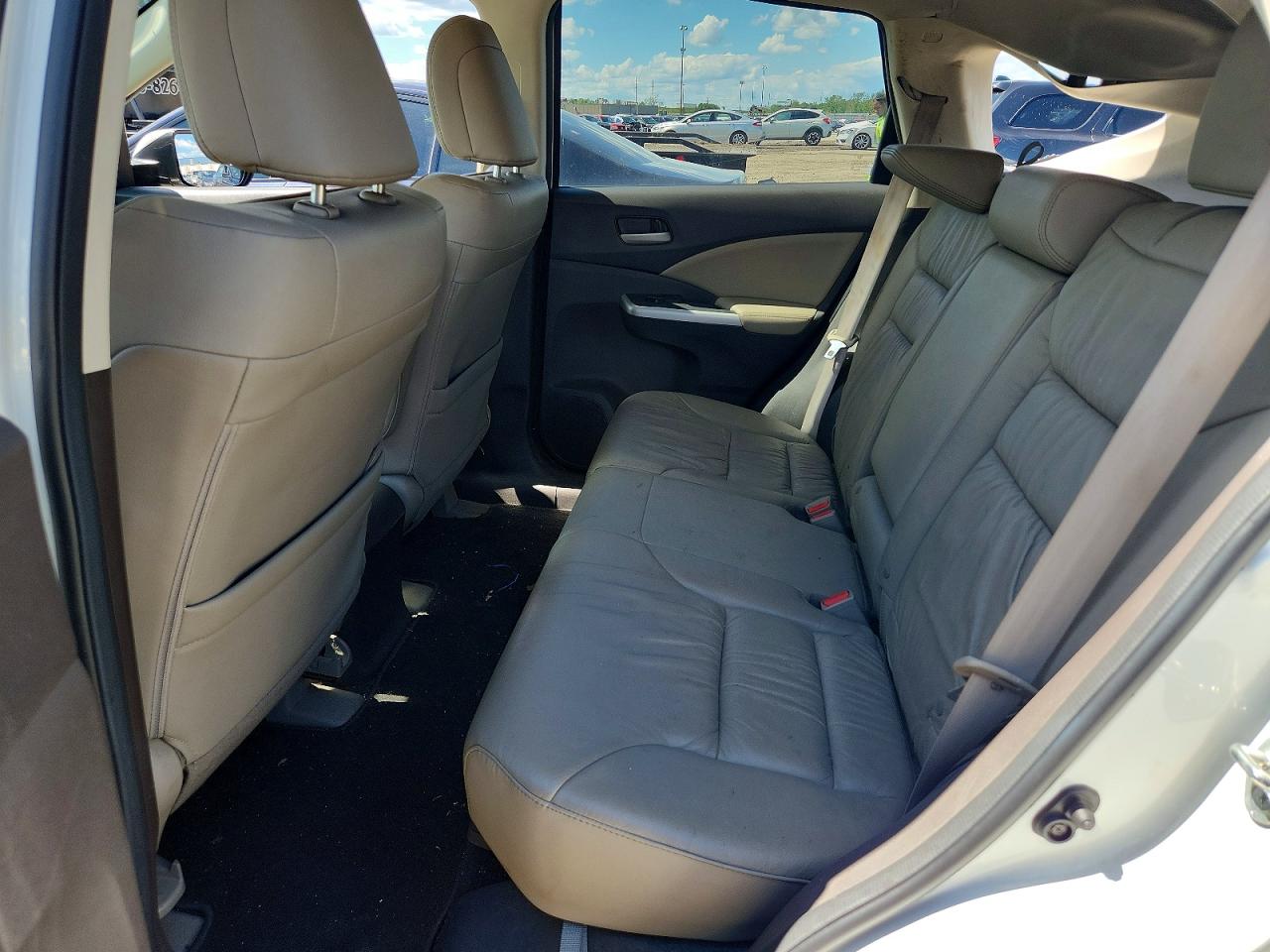 2014 Honda Cr-v Exl Белый vin: 5J6RM4H70EL113919