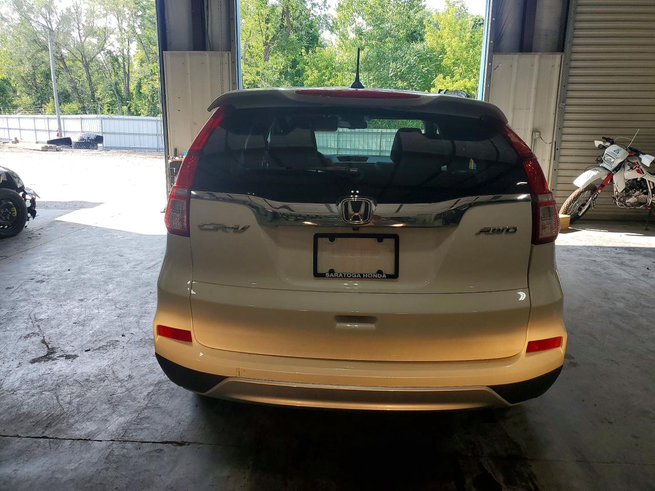 2015 Honda Cr-v Exl Белый vin: 5J6RM4H70FL036874