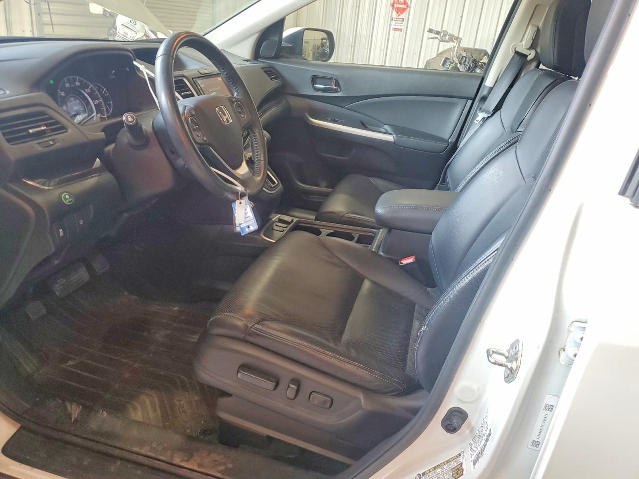 2015 Honda Cr-v Exl Белый vin: 5J6RM4H70FL036874