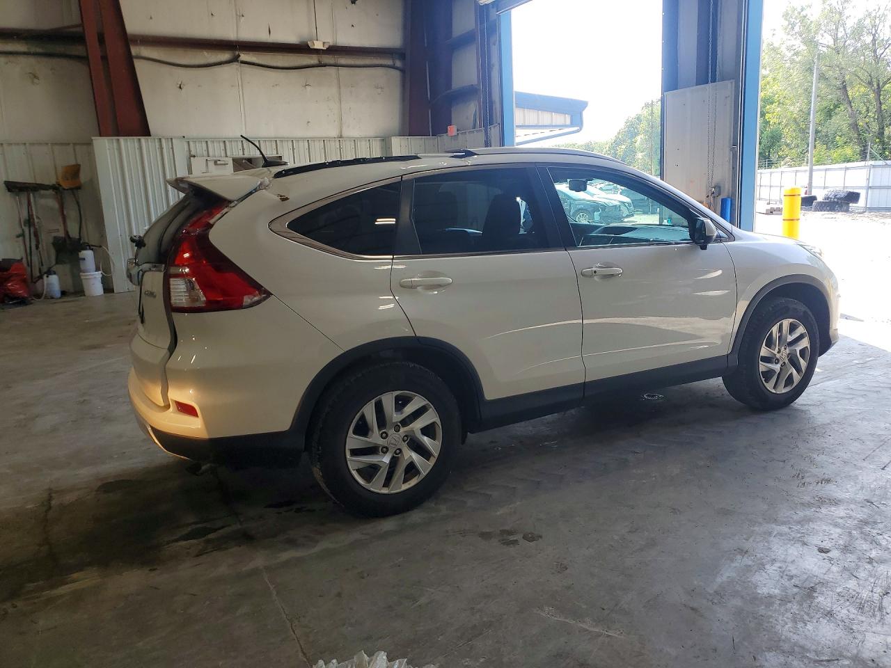 2015 Honda Cr-v Exl Белый vin: 5J6RM4H70FL036874