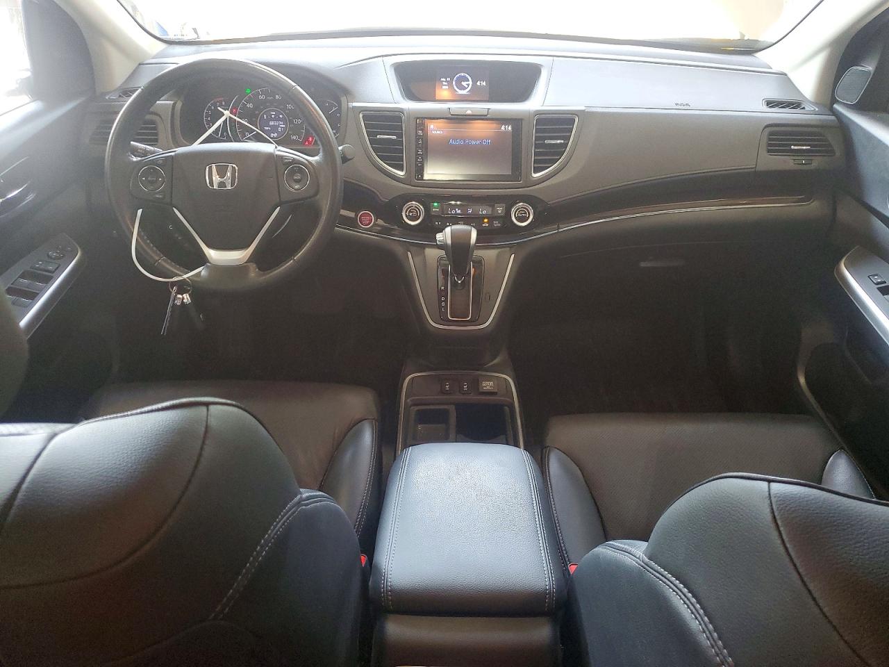 2015 Honda Cr-v Exl Белый vin: 5J6RM4H70FL036874