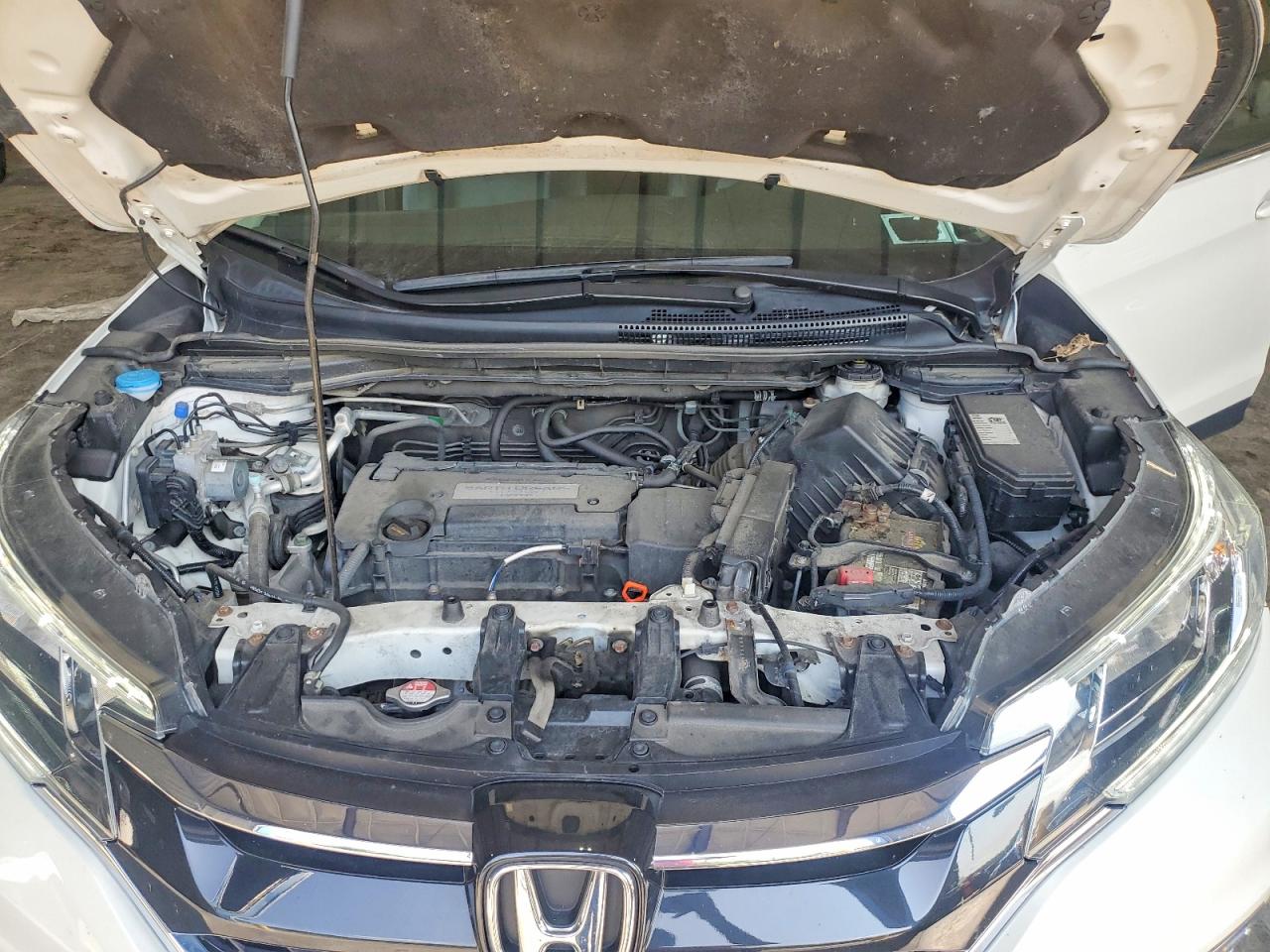 2015 Honda Cr-v Exl Белый vin: 5J6RM4H70FL036874