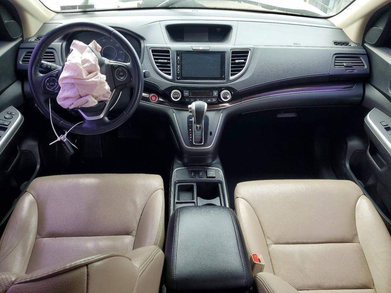 2015 Honda Cr-v Exl Синий vin: 5J6RM4H70FL043405