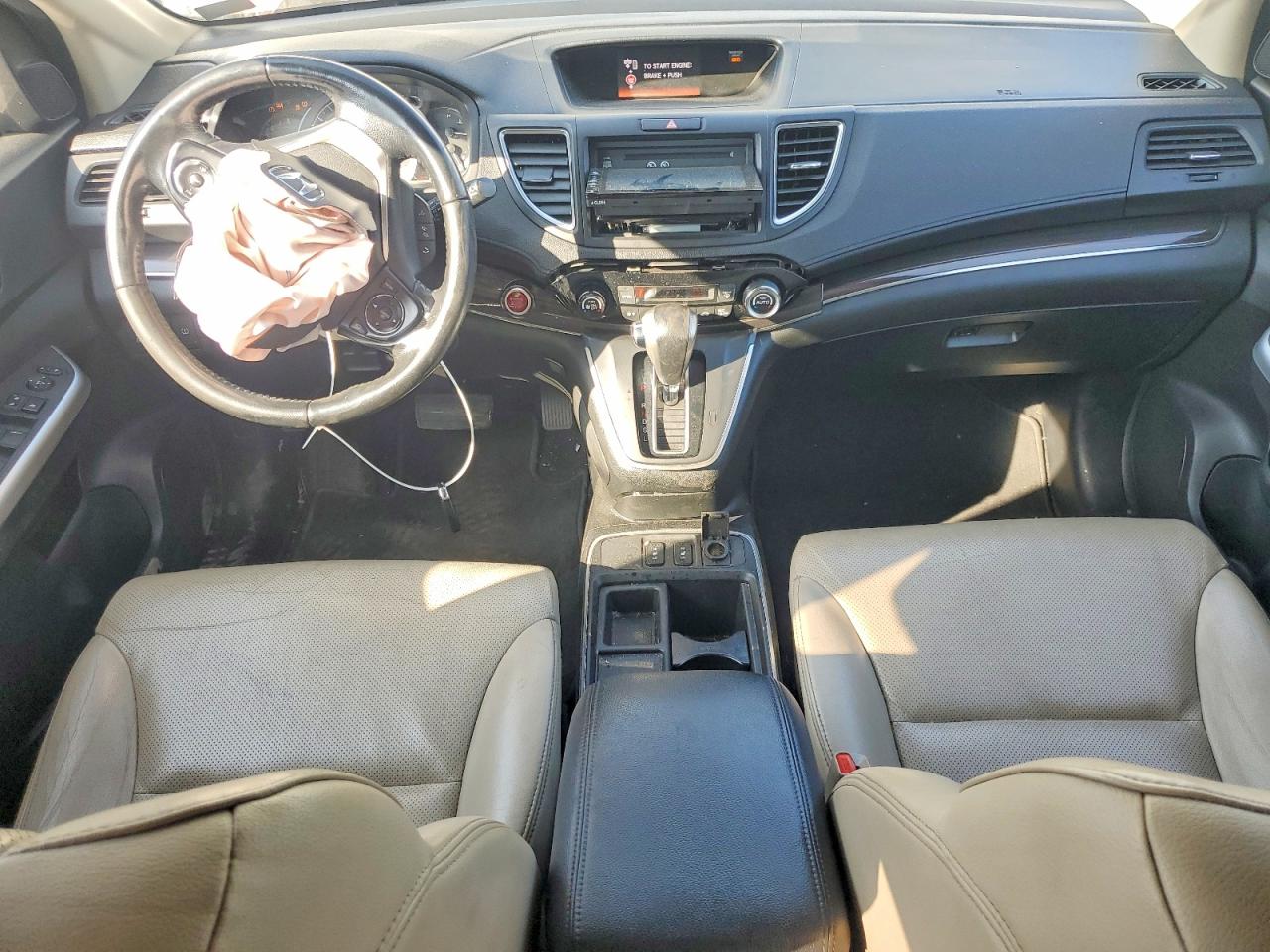 2015 Honda Cr-v Exl Белый vin: 5J6RM4H70FL069468
