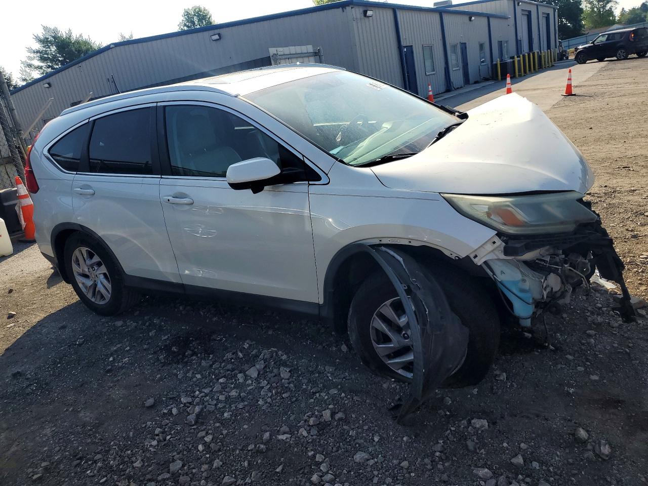2015 Honda Cr-v Exl Белый vin: 5J6RM4H70FL069468