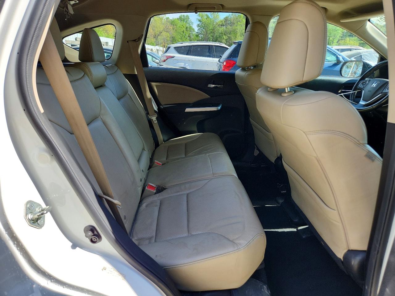 2015 Honda Cr-v Exl Белый vin: 5J6RM4H70FL106938