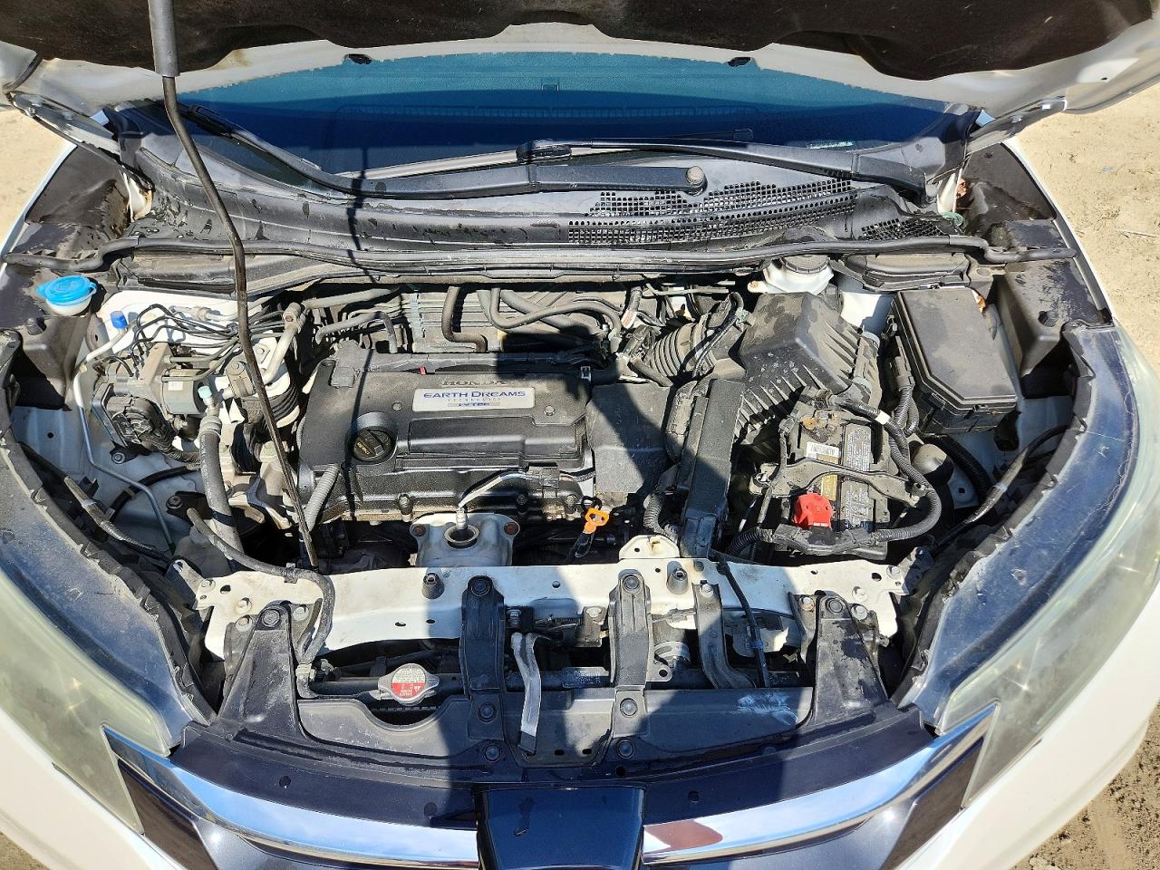 2015 Honda Cr-v Exl Белый vin: 5J6RM4H70FL106938