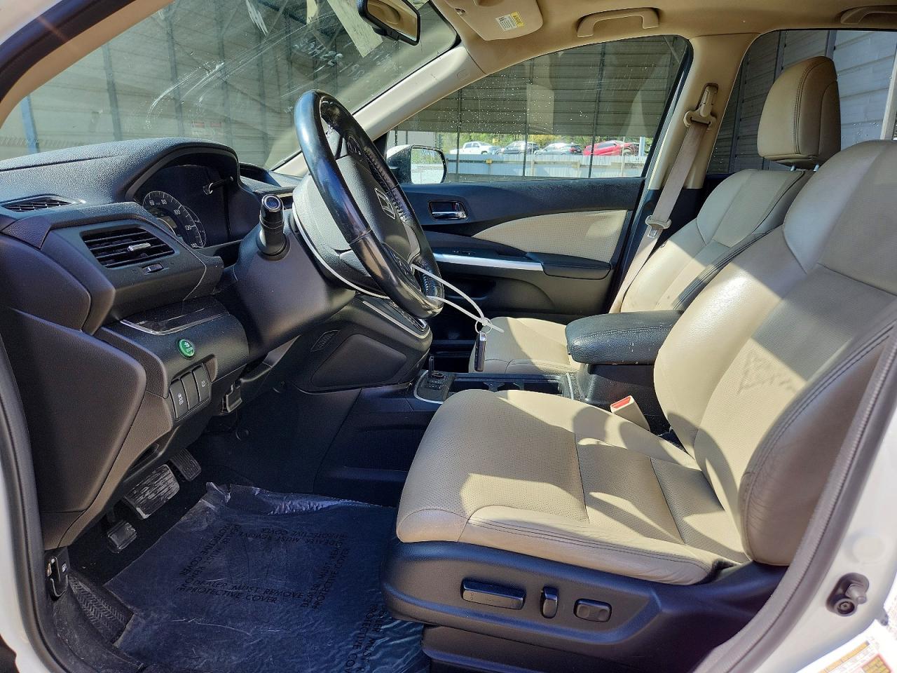 2015 Honda Cr-v Exl Белый vin: 5J6RM4H70FL106938