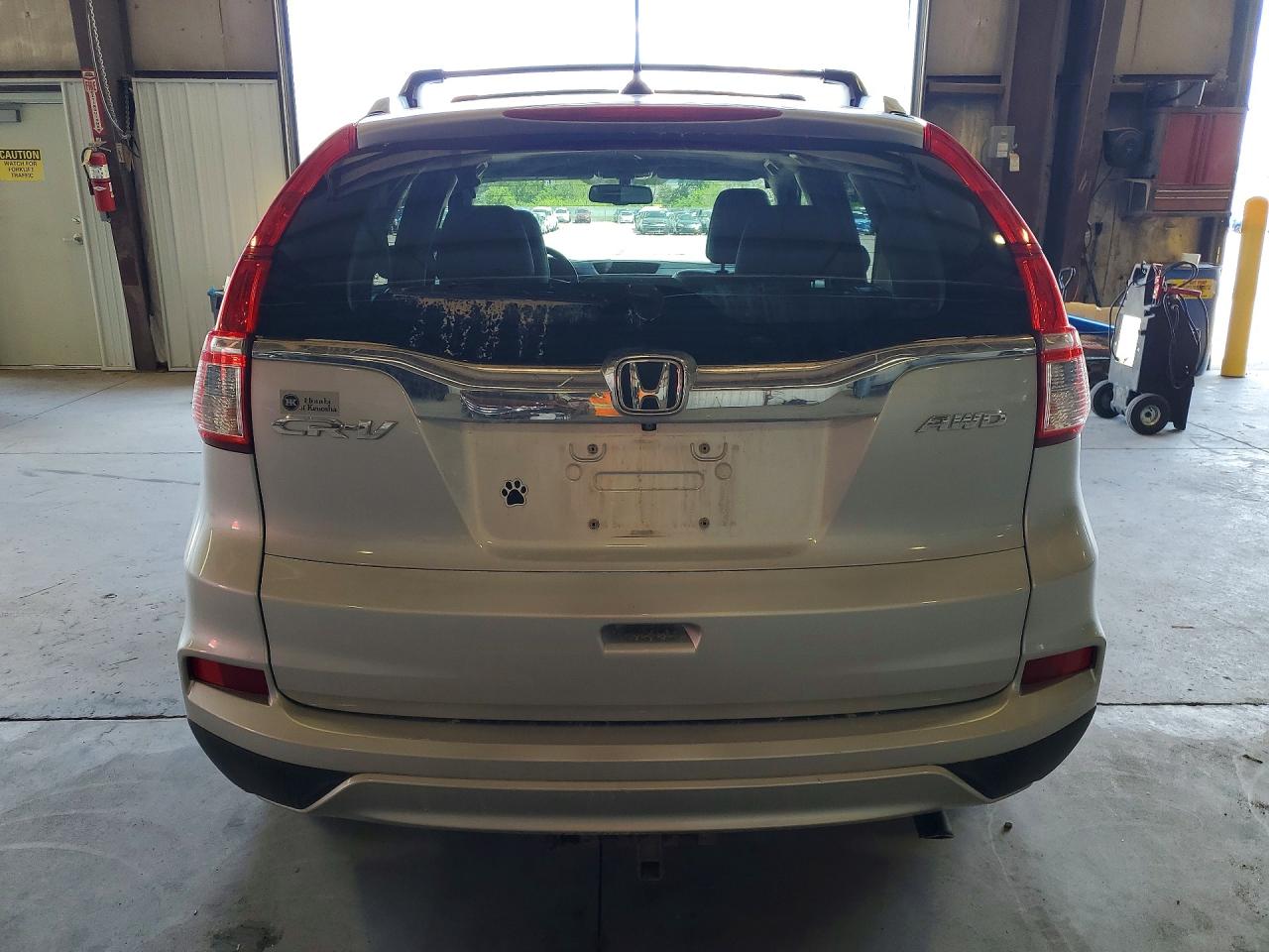 2015 Honda Cr-v Exl Silver vin: 5J6RM4H70FL107071