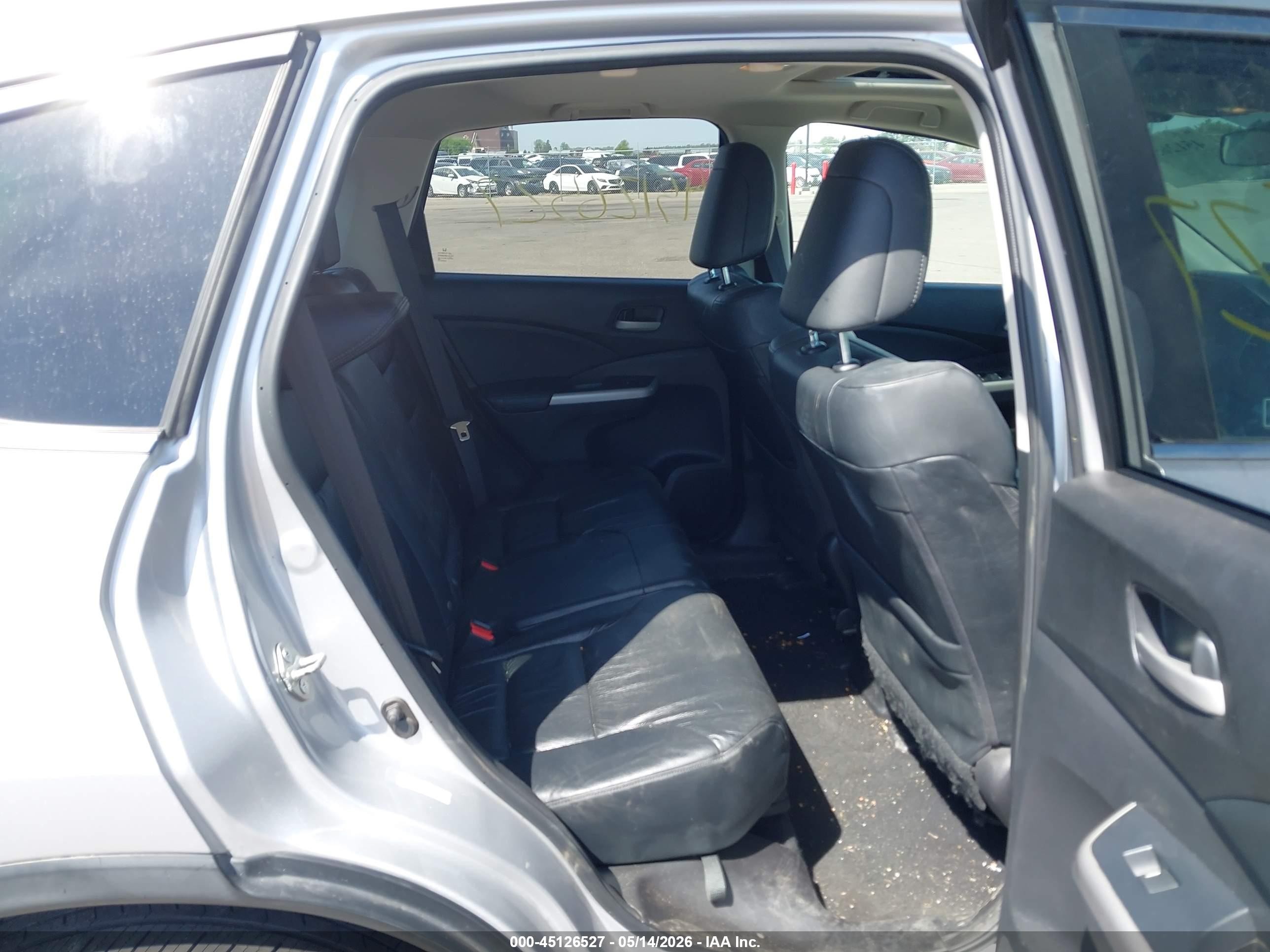 2012 Honda Cr-v Ex-l Silver vin: 5J6RM4H71CL021361