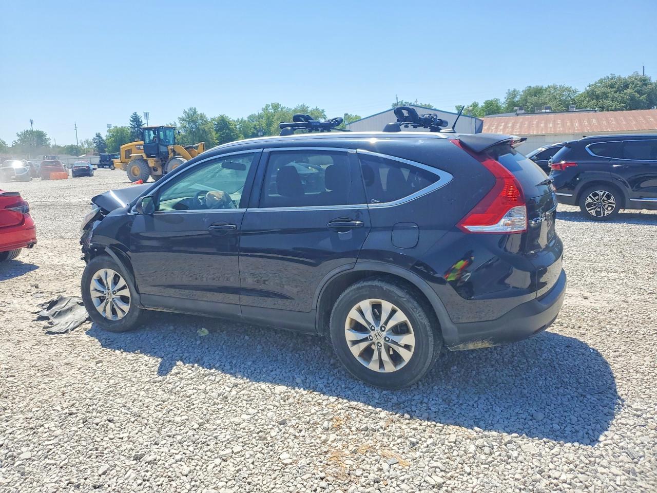 2012 Honda Cr-v Exl Black vin: 5J6RM4H71CL025331