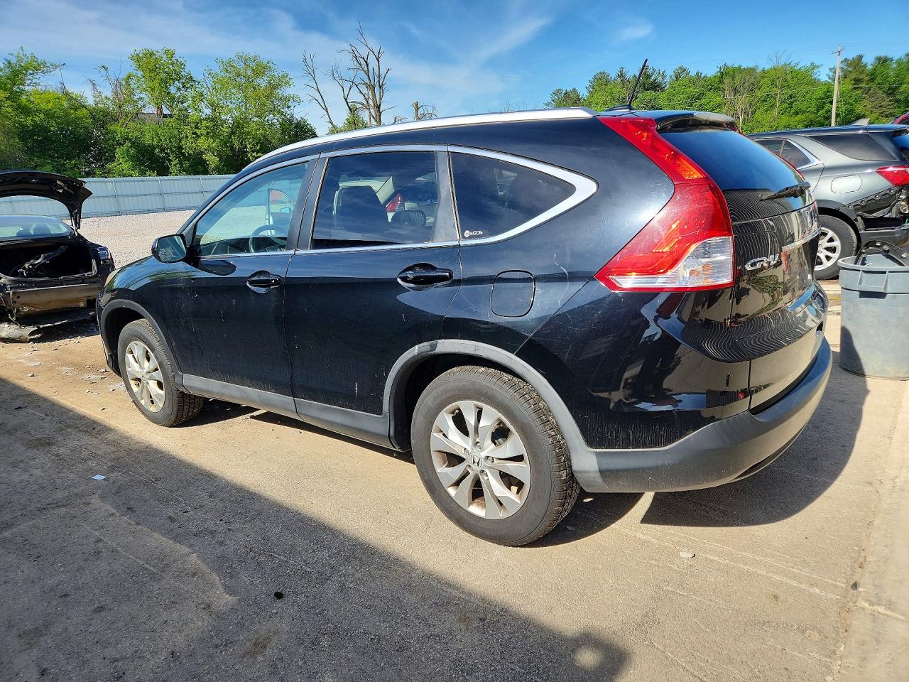 2012 Honda Cr-v Exl Black vin: 5J6RM4H71CL030268