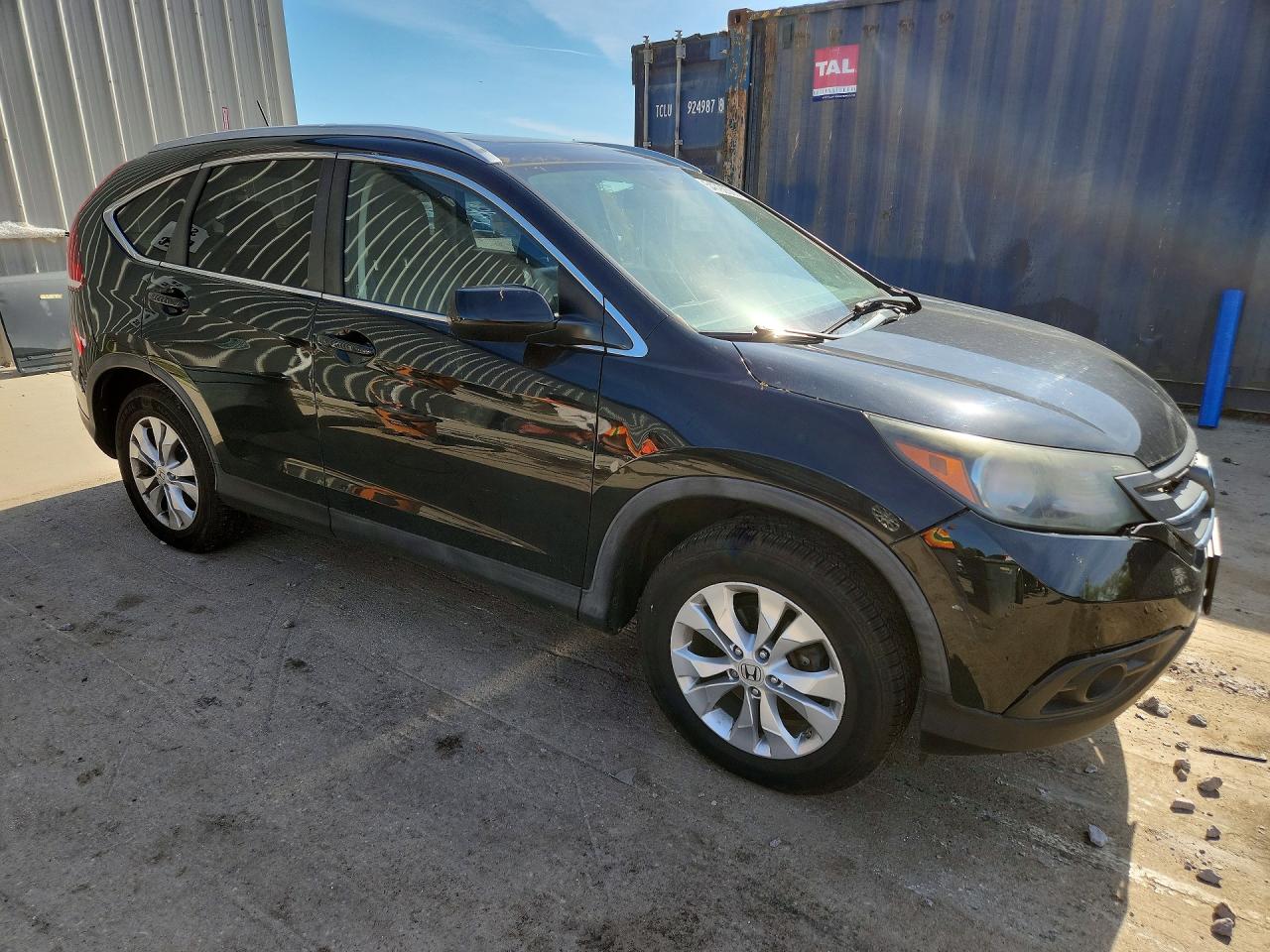 2012 Honda Cr-v Exl Black vin: 5J6RM4H71CL030268