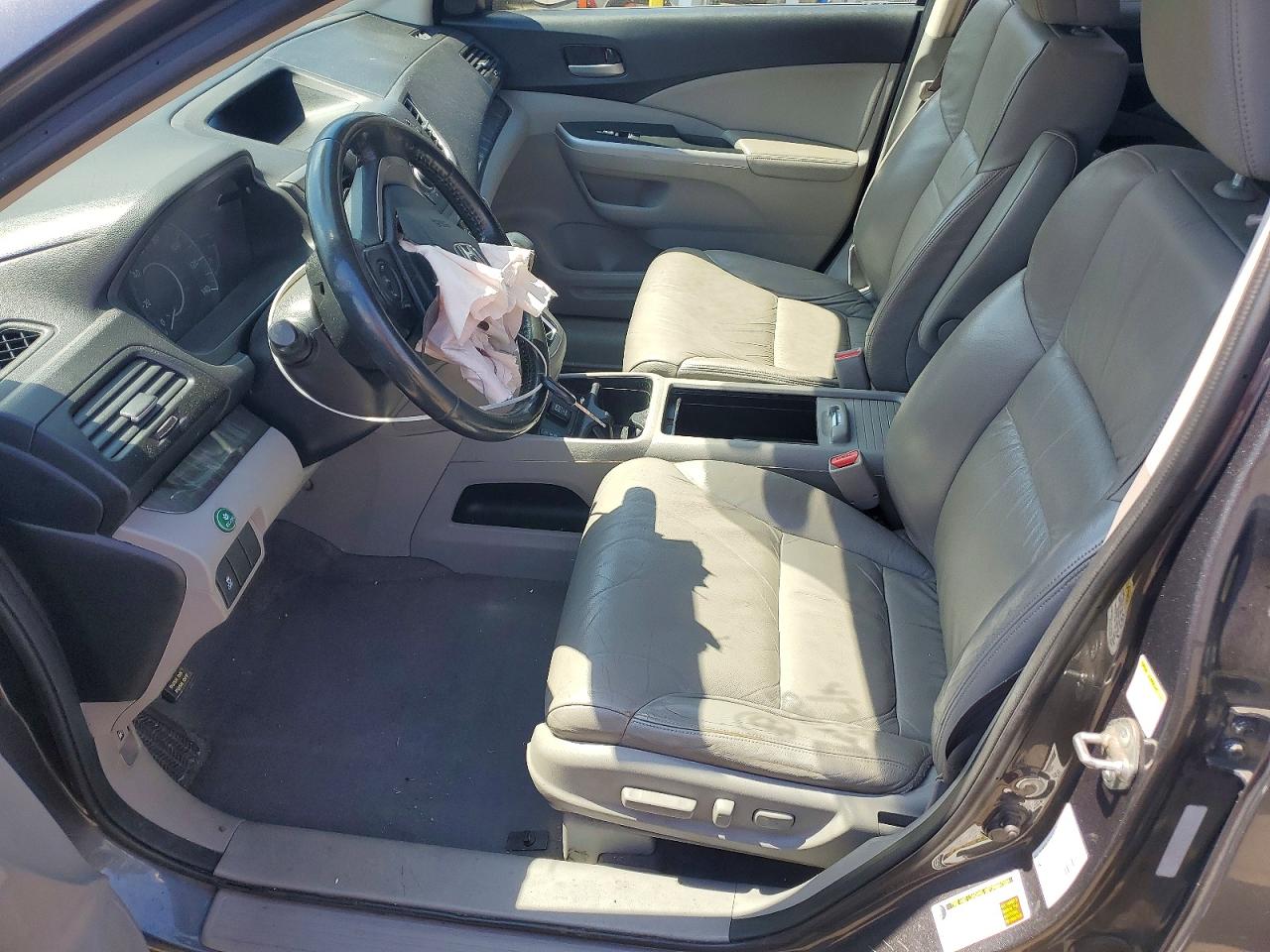 2012 Honda Cr-v Exl Charcoal vin: 5J6RM4H71CL031629