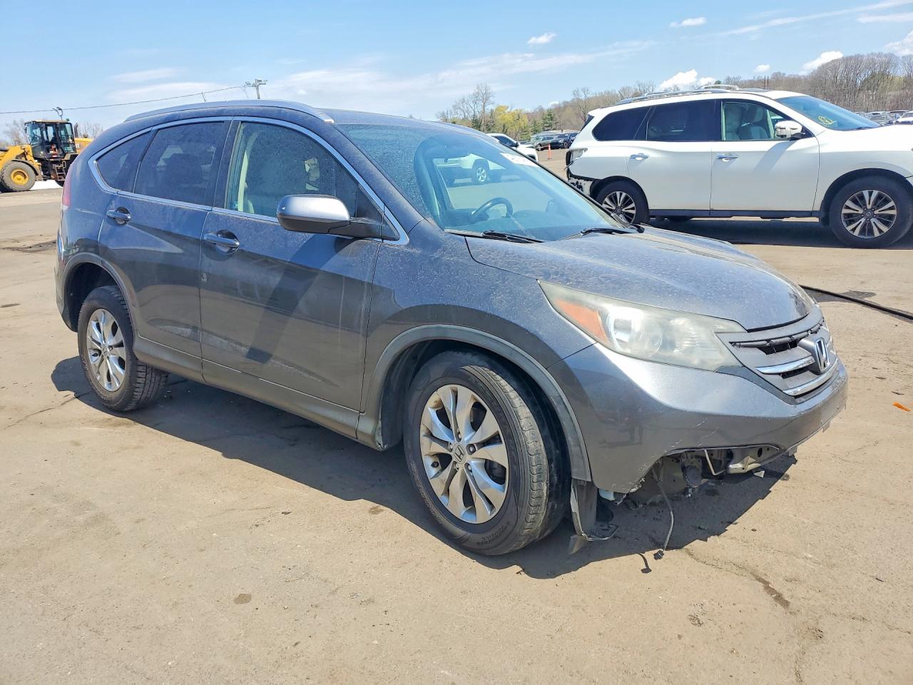 2012 Honda Cr-v Exl Charcoal vin: 5J6RM4H71CL031629