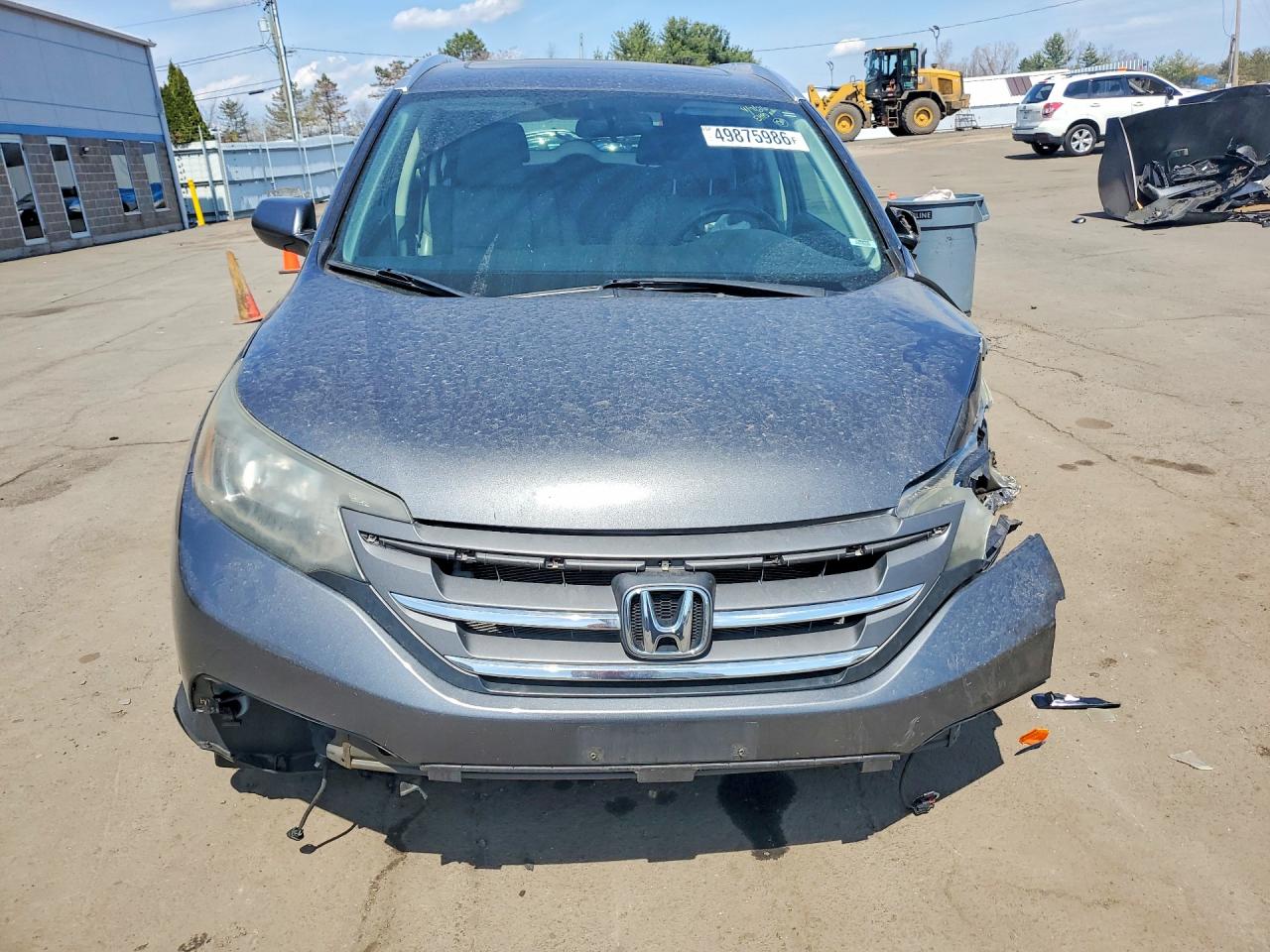 2012 Honda Cr-v Exl Charcoal vin: 5J6RM4H71CL031629