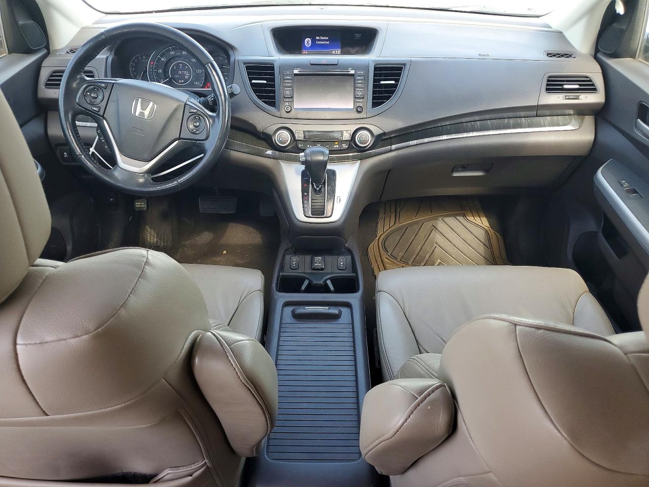 2012 Honda Cr -v White vin: 5J6RM4H71CL046048