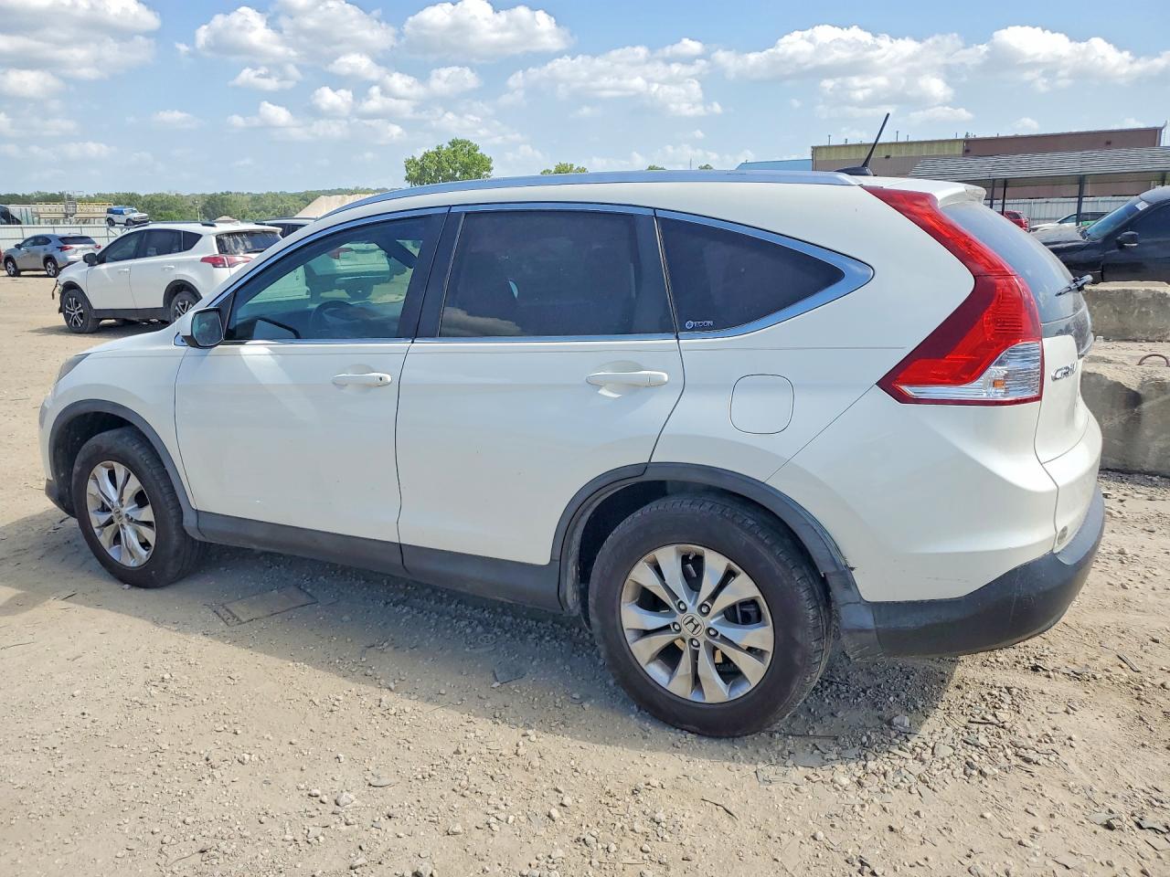2012 Honda Cr -v White vin: 5J6RM4H71CL046048