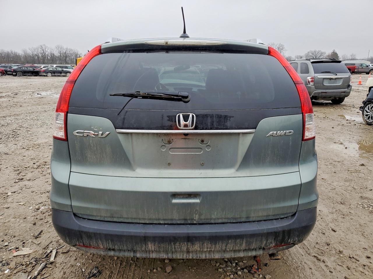2012 Honda Cr-v Exl Blue vin: 5J6RM4H71CL055090