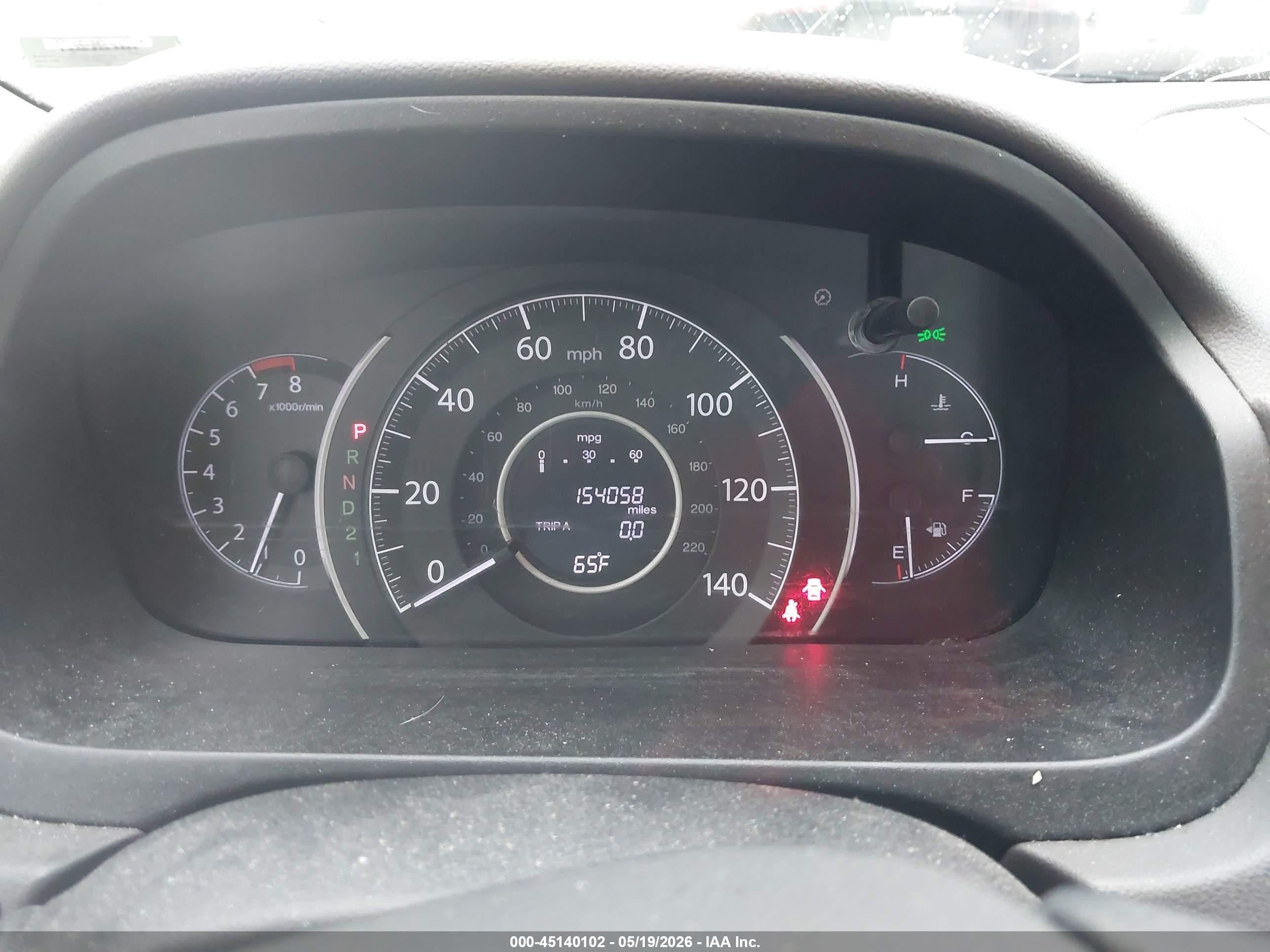 2012 Honda Cr-v Ex-l White vin: 5J6RM4H71CL065781