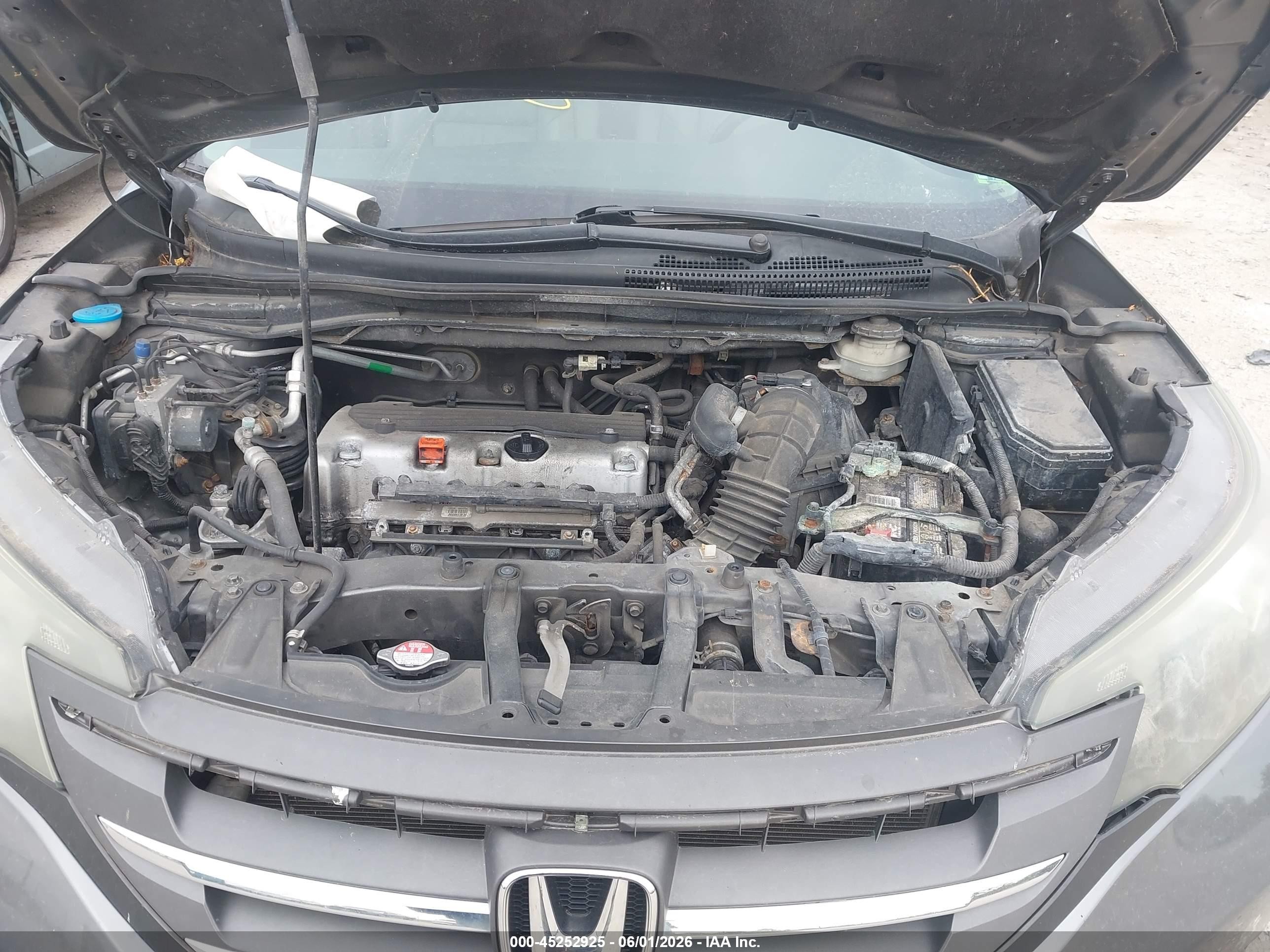 2012 Honda Cr-v Ex-l Gray vin: 5J6RM4H71CL071161