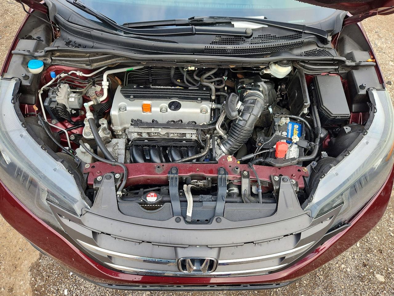 2012 Honda Cr-v Exl Burgundy vin: 5J6RM4H71CL082922