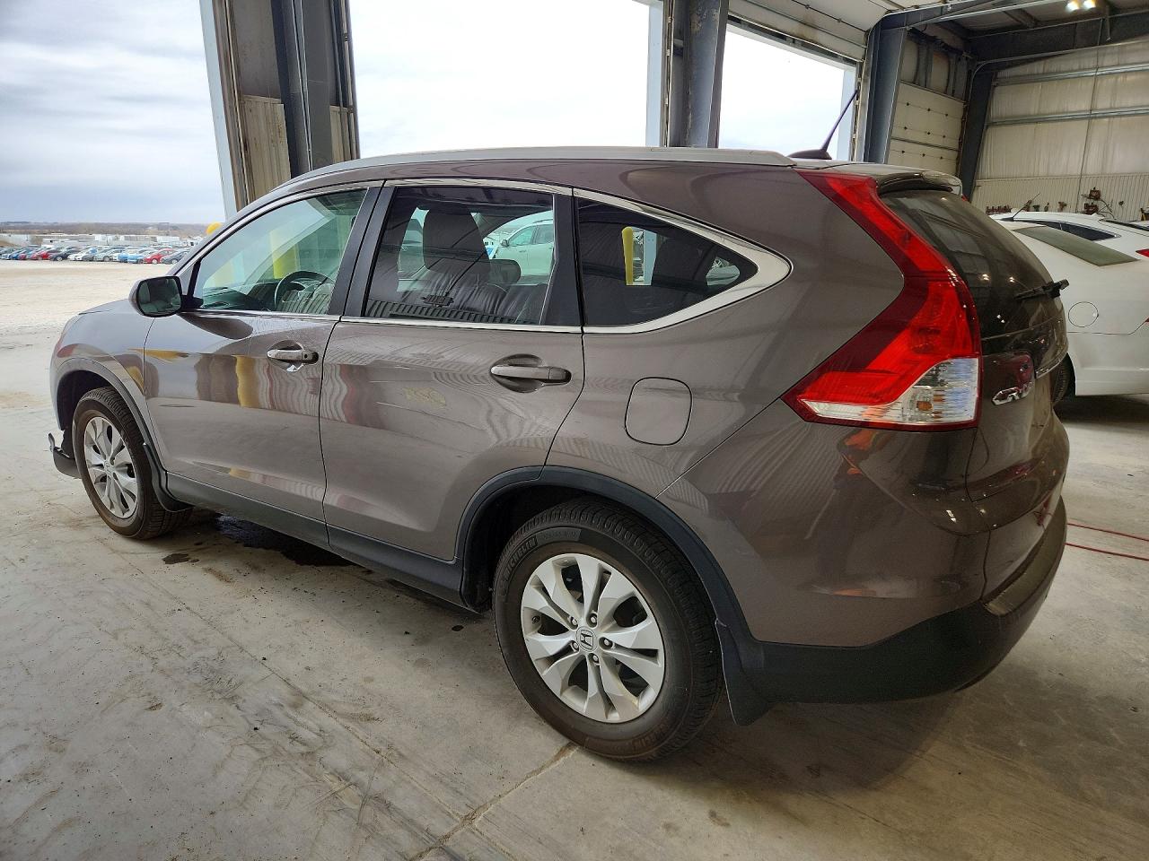 2013 Honda Cr-v Exl Gray vin: 5J6RM4H71DL007428