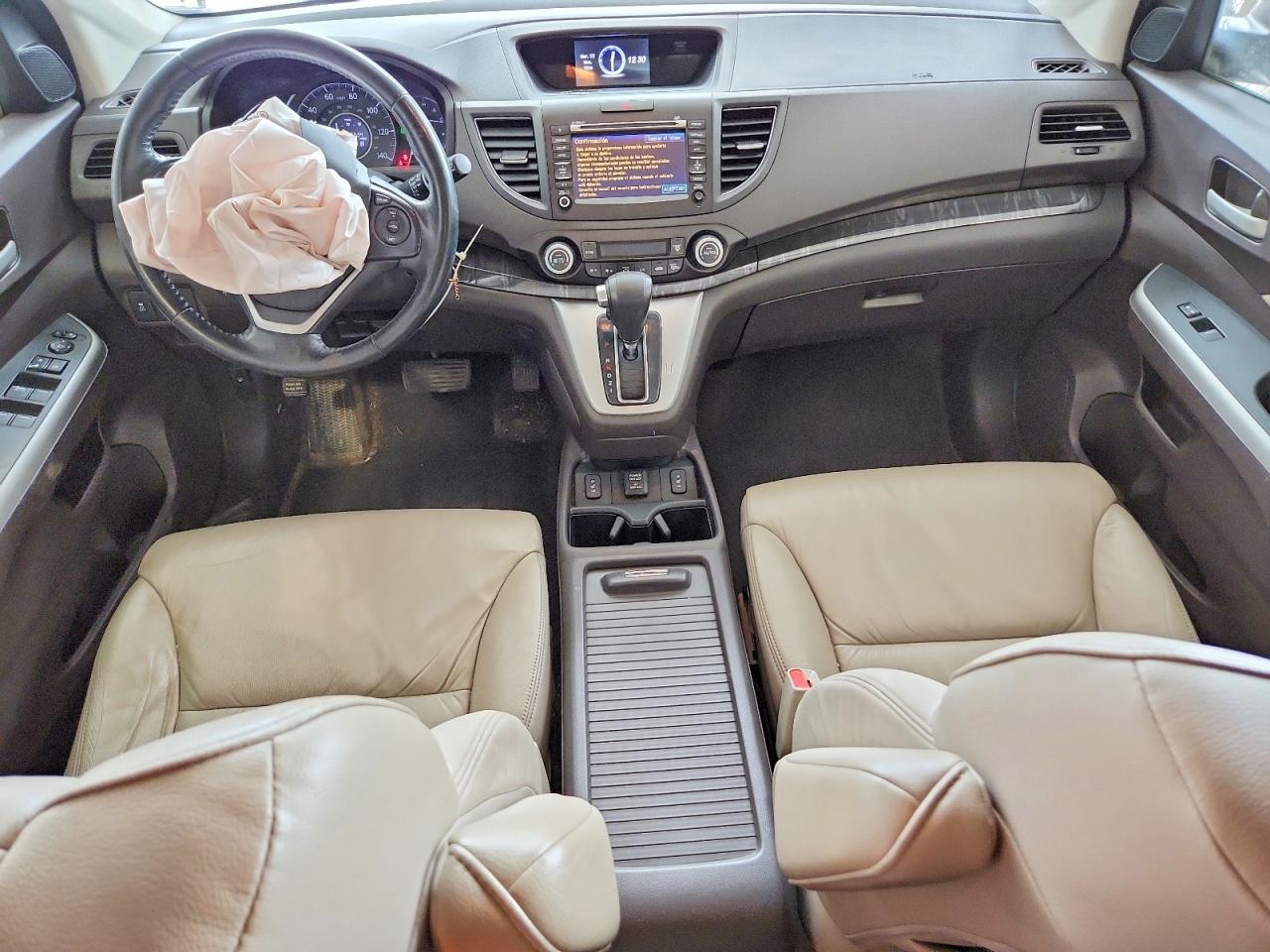 2013 Honda Cr-v Exl Gray vin: 5J6RM4H71DL007428
