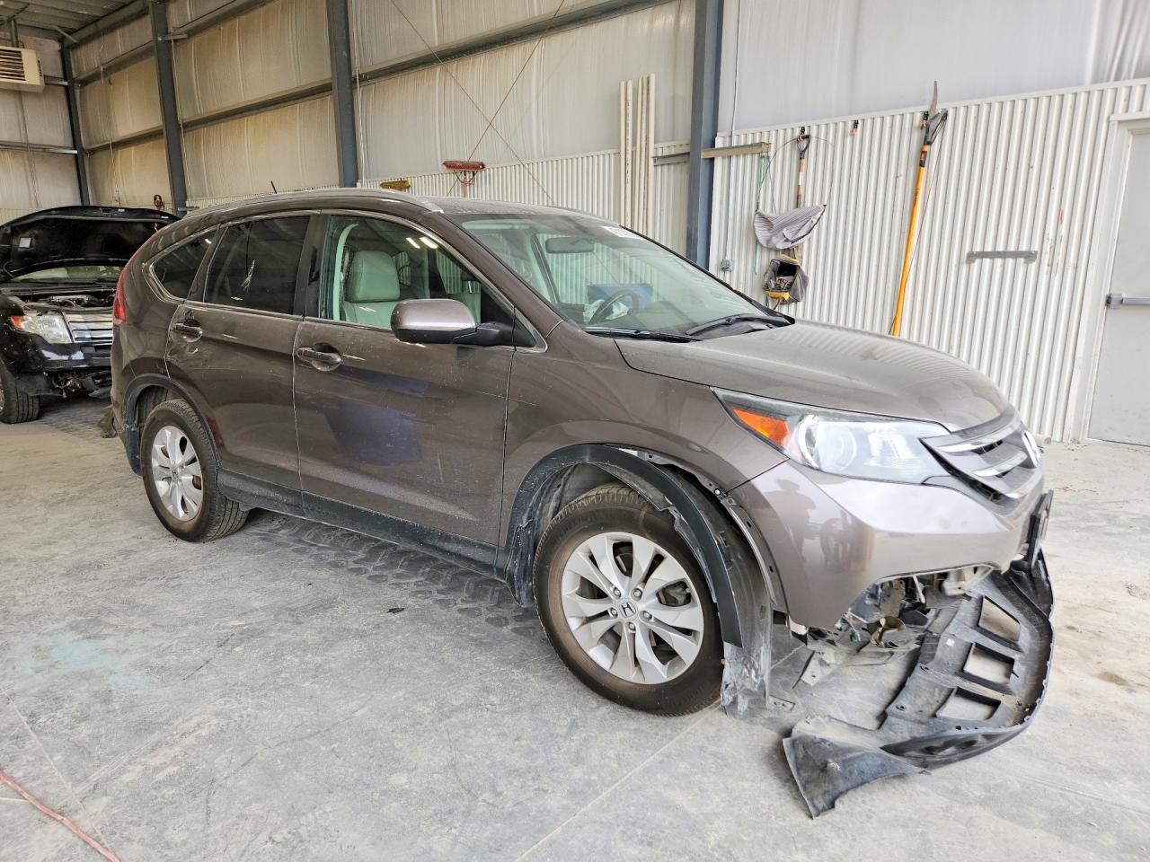 2013 Honda Cr-v Exl Gray vin: 5J6RM4H71DL007428