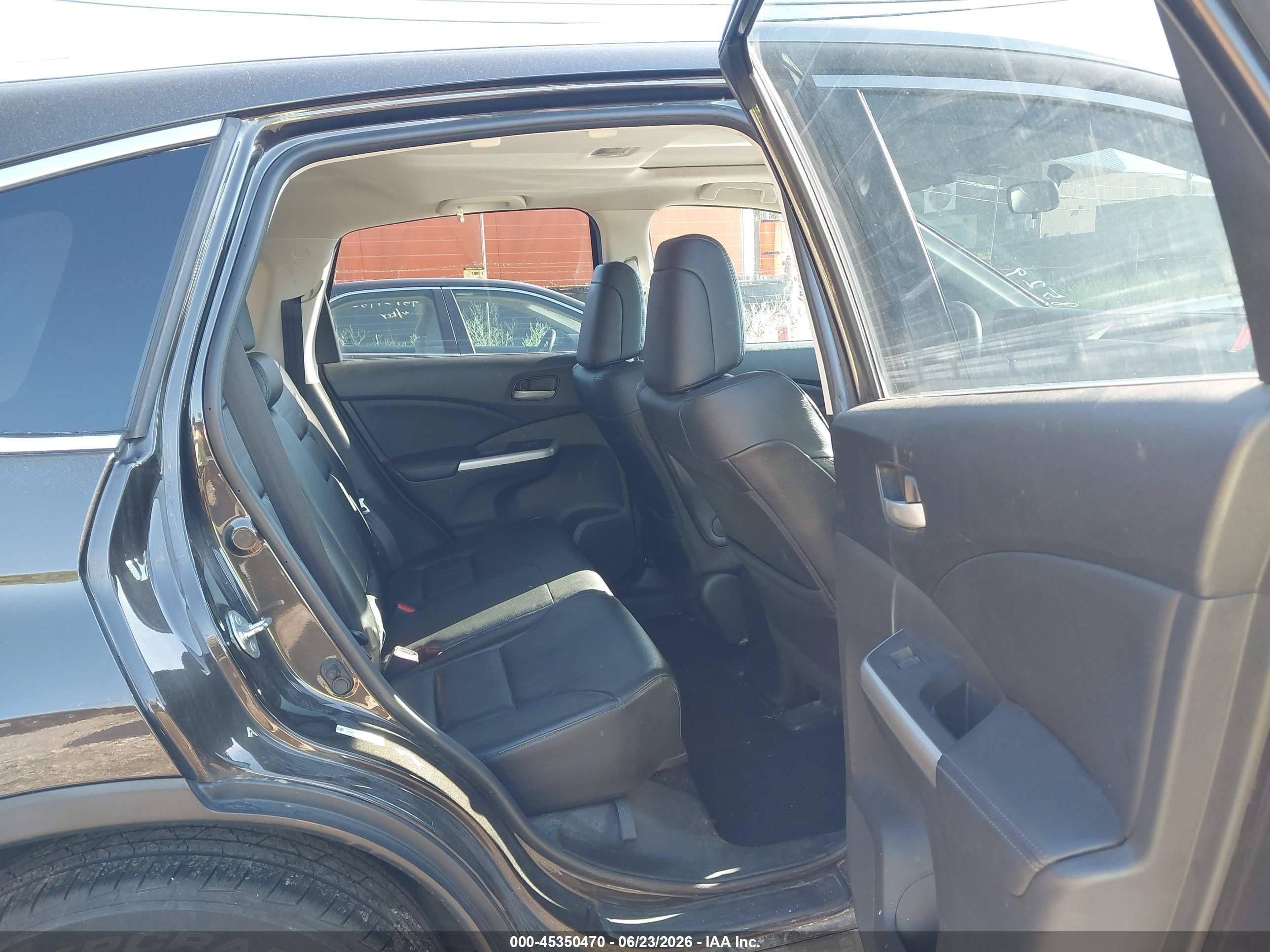 2013 Honda Cr-v Ex-l Brown vin: 5J6RM4H71DL008529