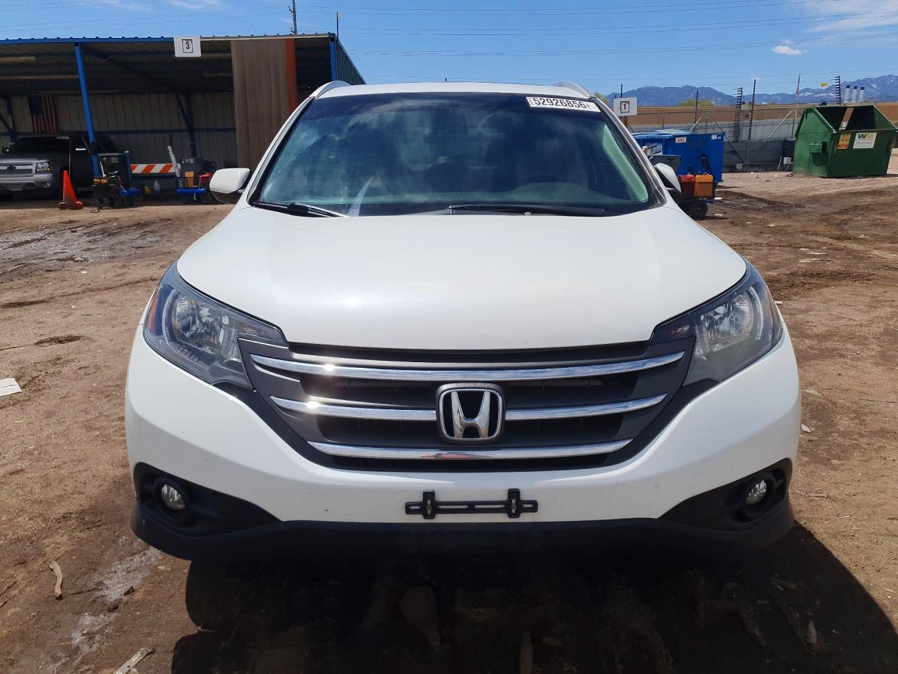 2013 Honda Cr-v Exl Белый vin: 5J6RM4H71DL018283