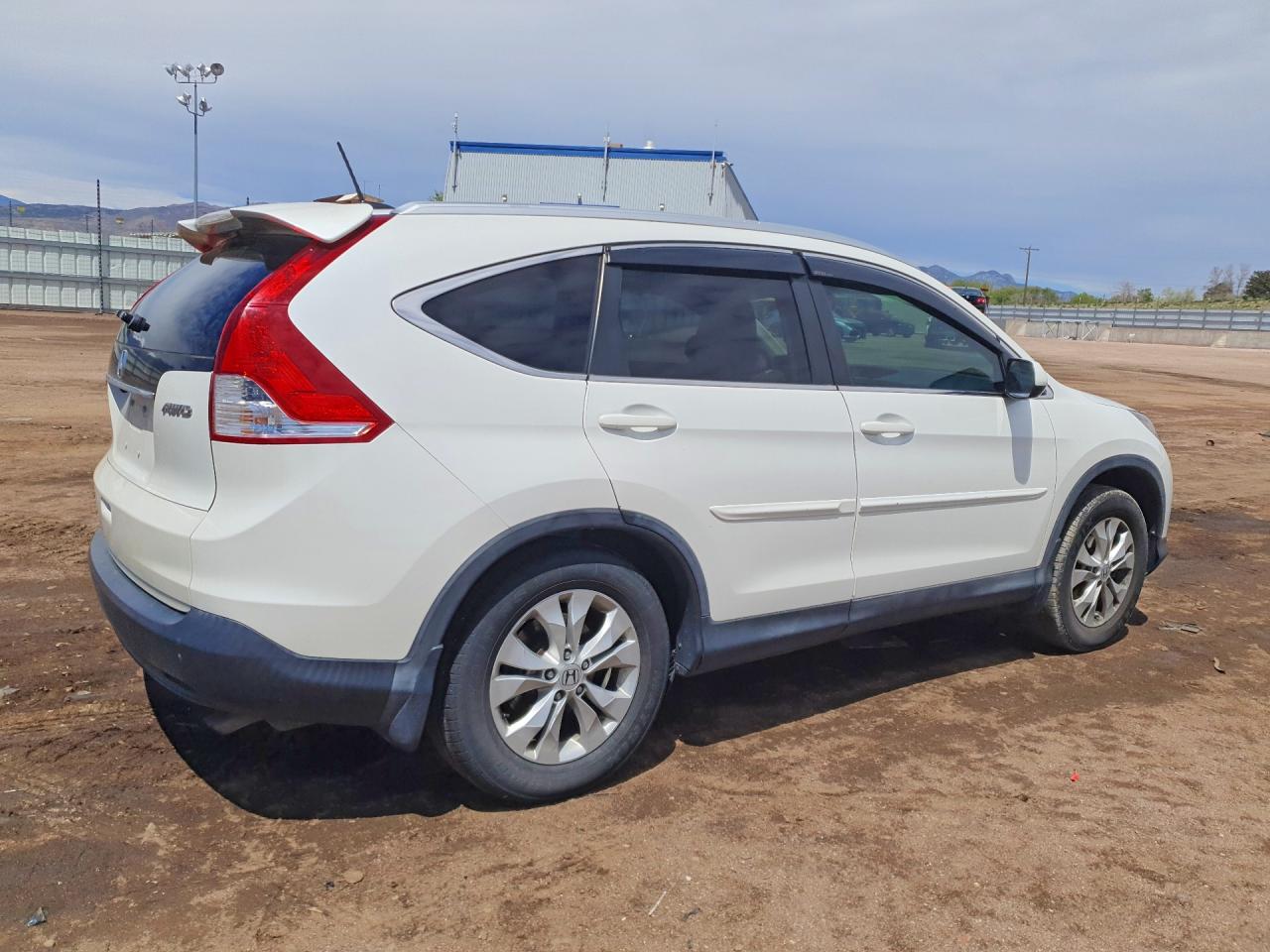 2013 Honda Cr-v Exl Белый vin: 5J6RM4H71DL018283