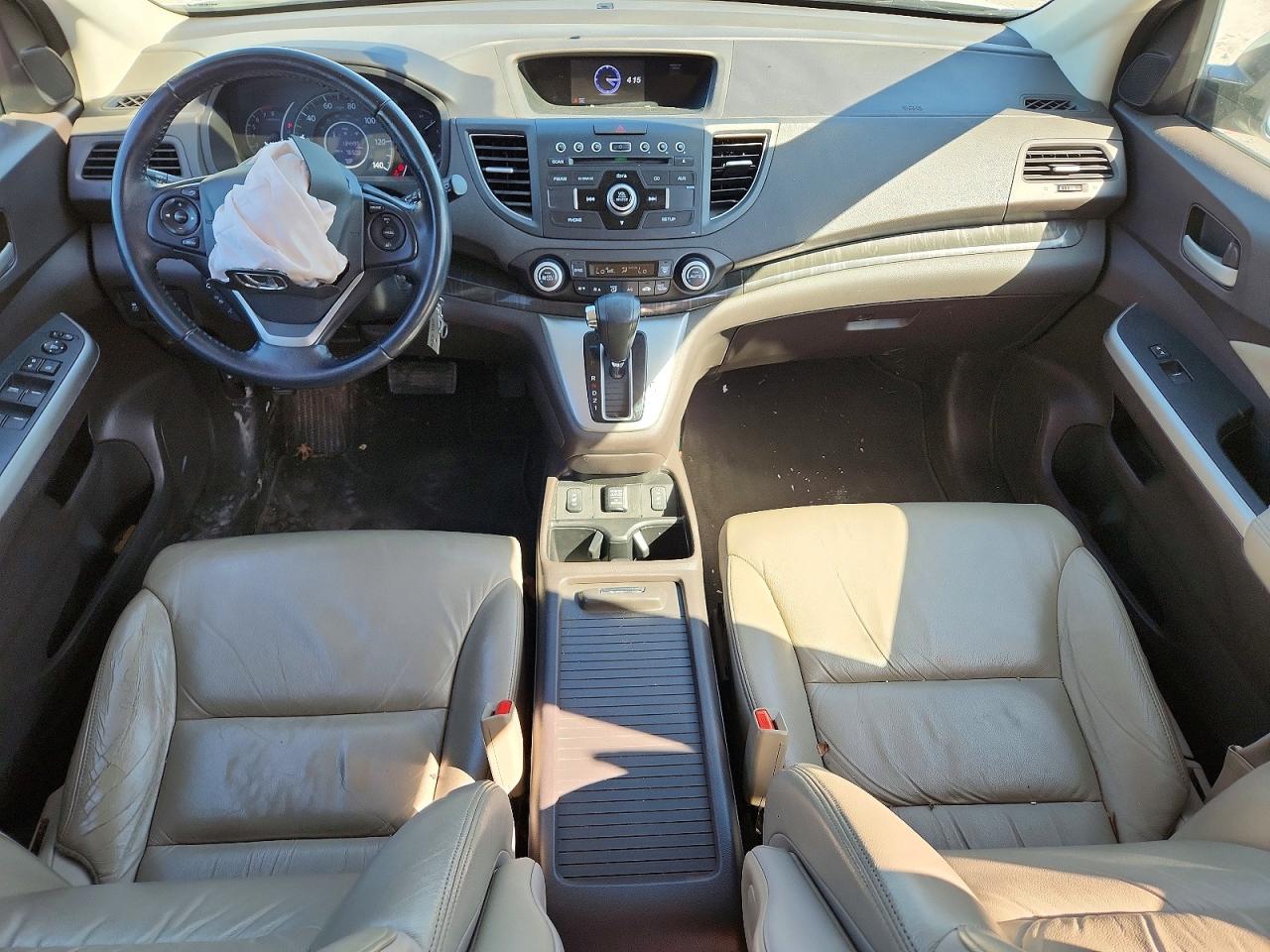 2013 Honda Cr-v Exl Белый vin: 5J6RM4H71DL022172