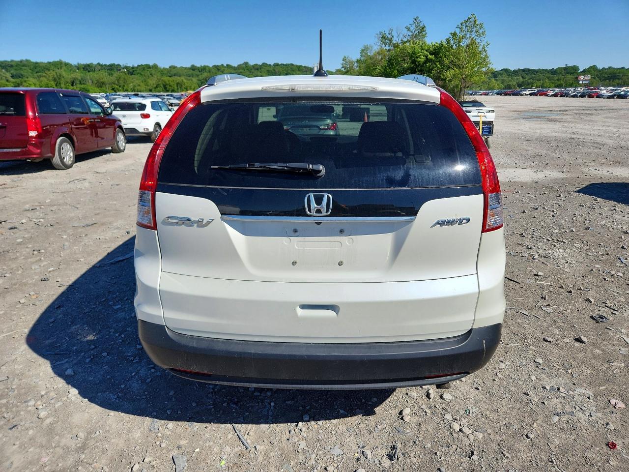 2013 Honda Cr-v Exl Белый vin: 5J6RM4H71DL022172