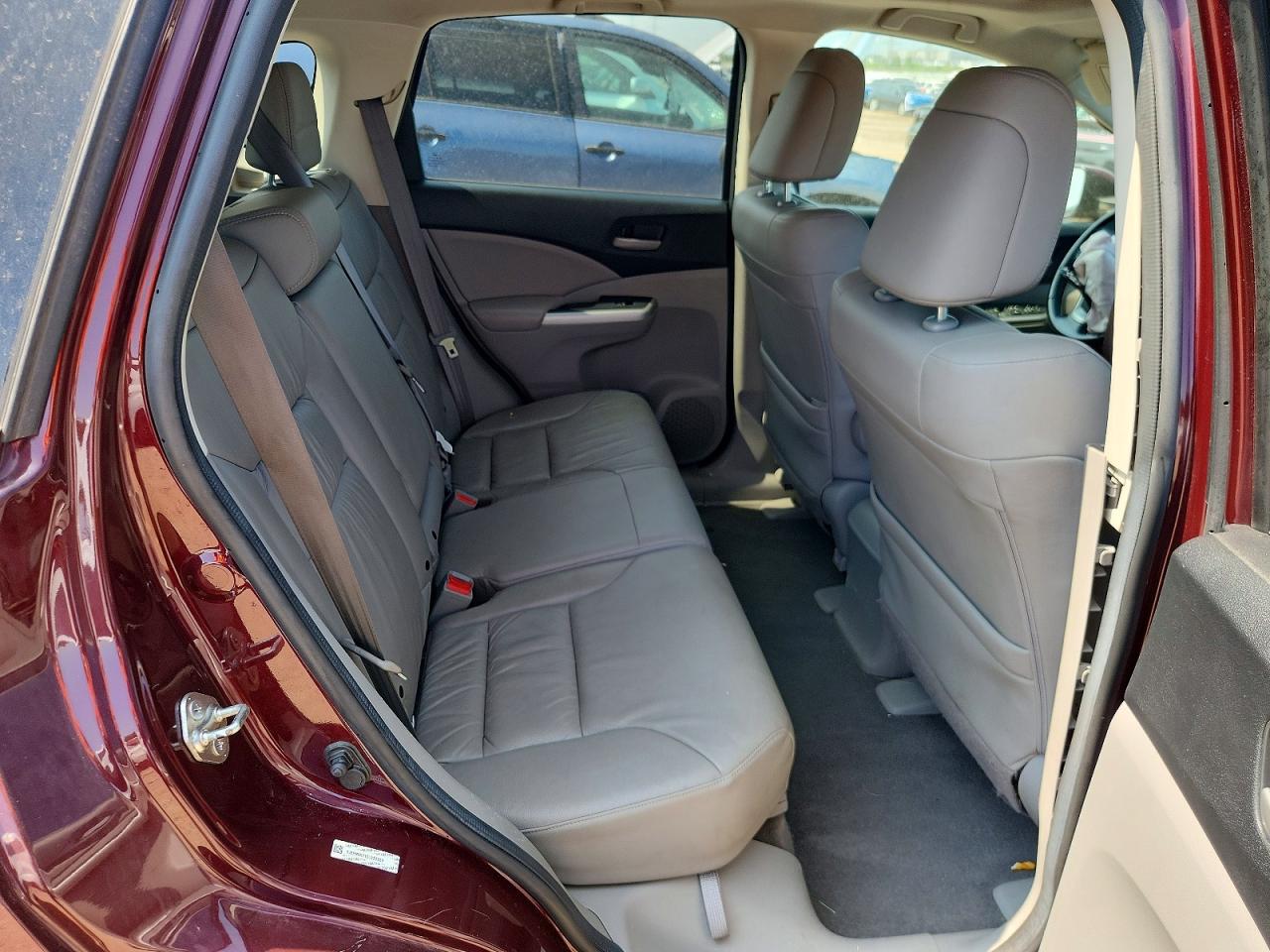 2013 Honda Cr-v Exl Burgundy vin: 5J6RM4H71DL030885