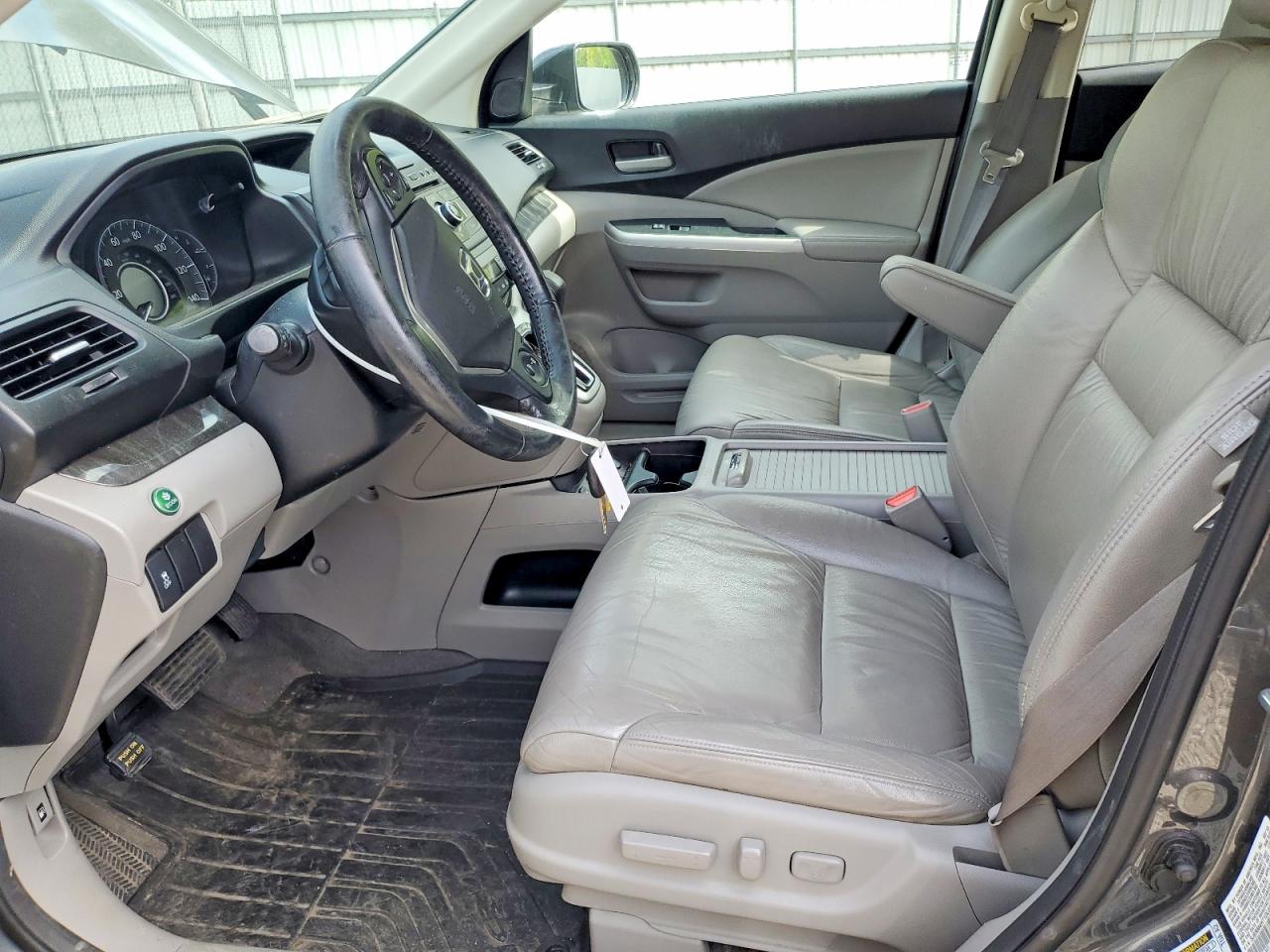 2013 Honda Cr-v Exl Gray vin: 5J6RM4H71DL049629