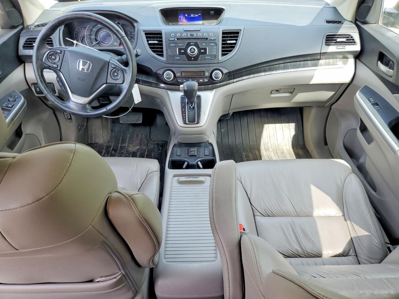 2013 Honda Cr-v Exl Gray vin: 5J6RM4H71DL049629