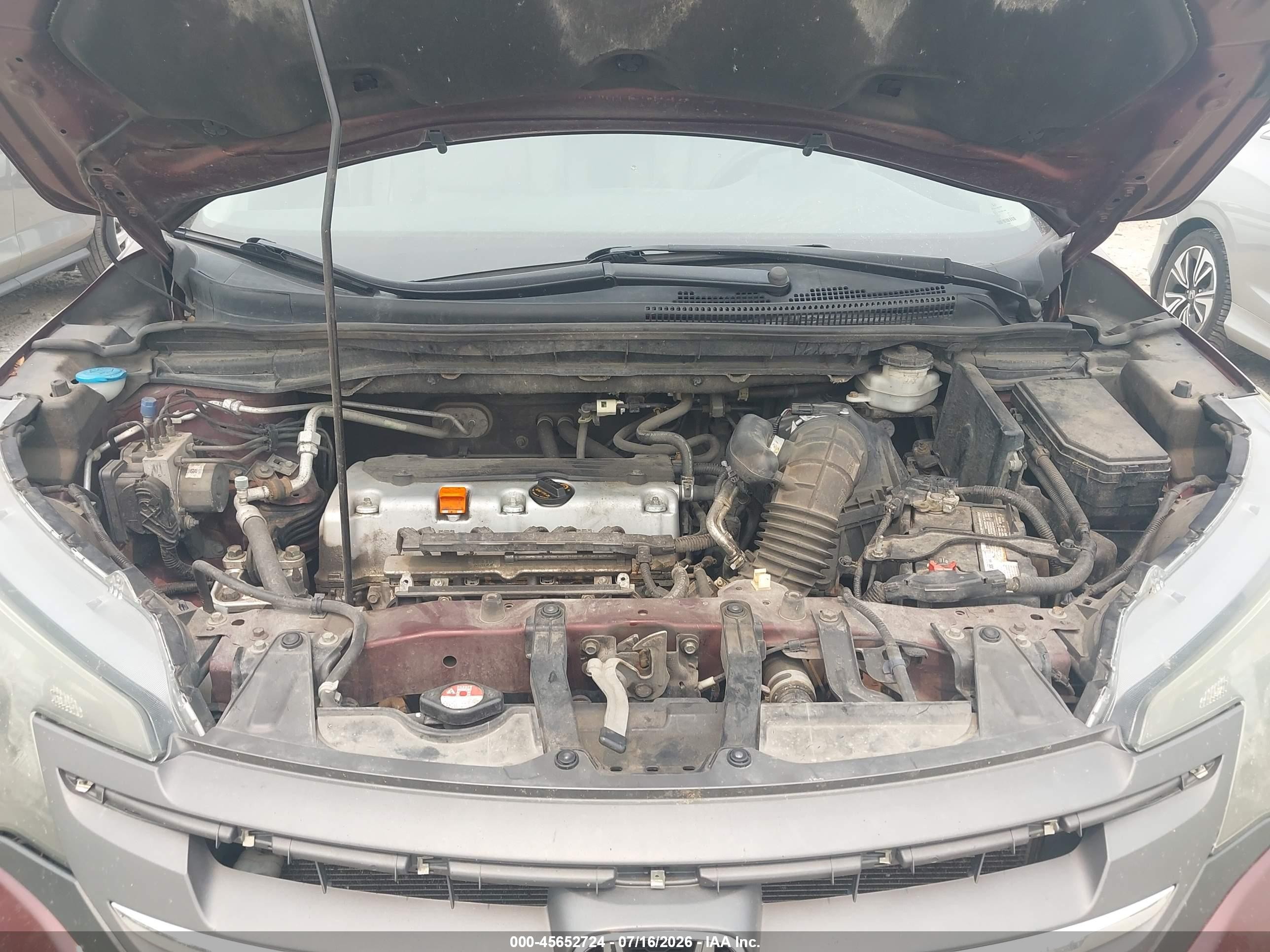 2013 Honda Cr-v Ex-l Maroon vin: 5J6RM4H71DL057102