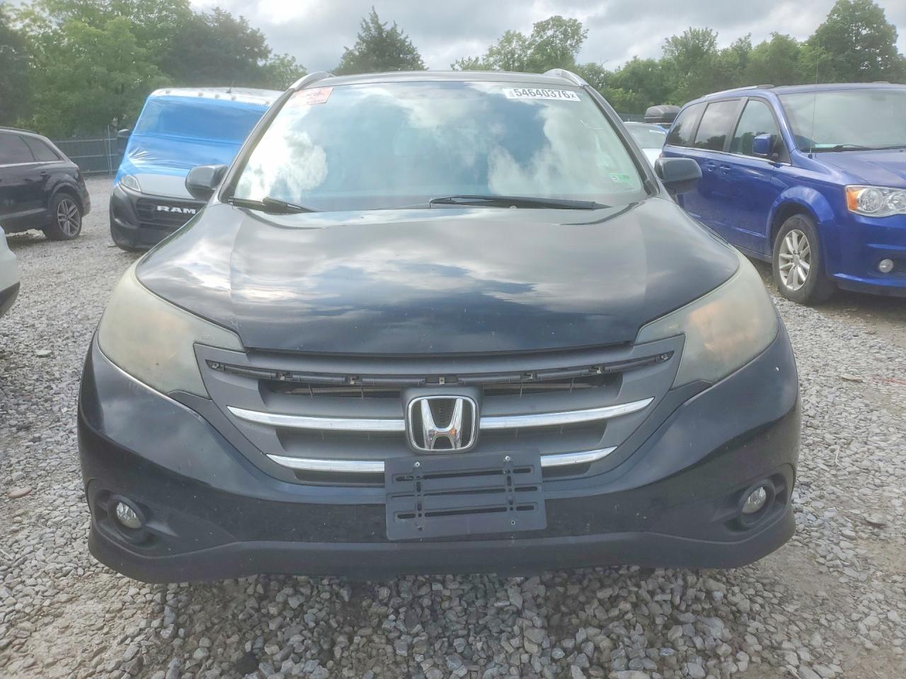 2013 Honda Cr-v Exl Black vin: 5J6RM4H71DL057732