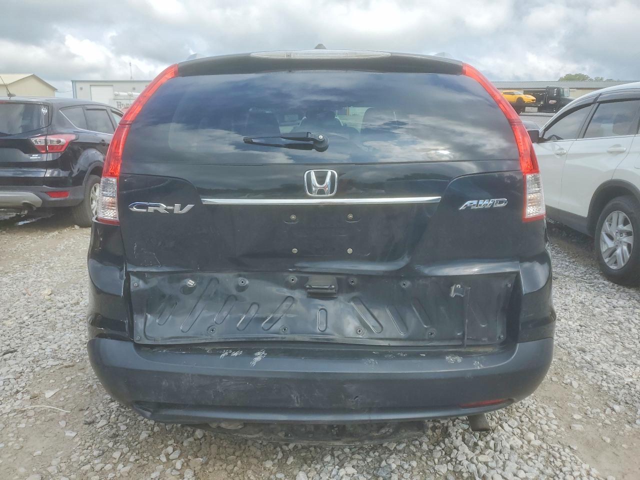 2013 Honda Cr-v Exl Black vin: 5J6RM4H71DL057732