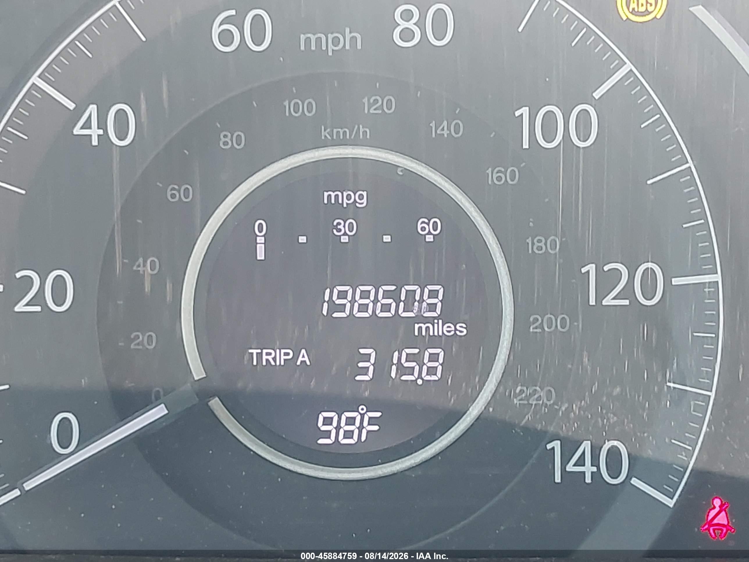 2013 Honda Cr-v Ex-l Серый vin: 5J6RM4H71DL058119