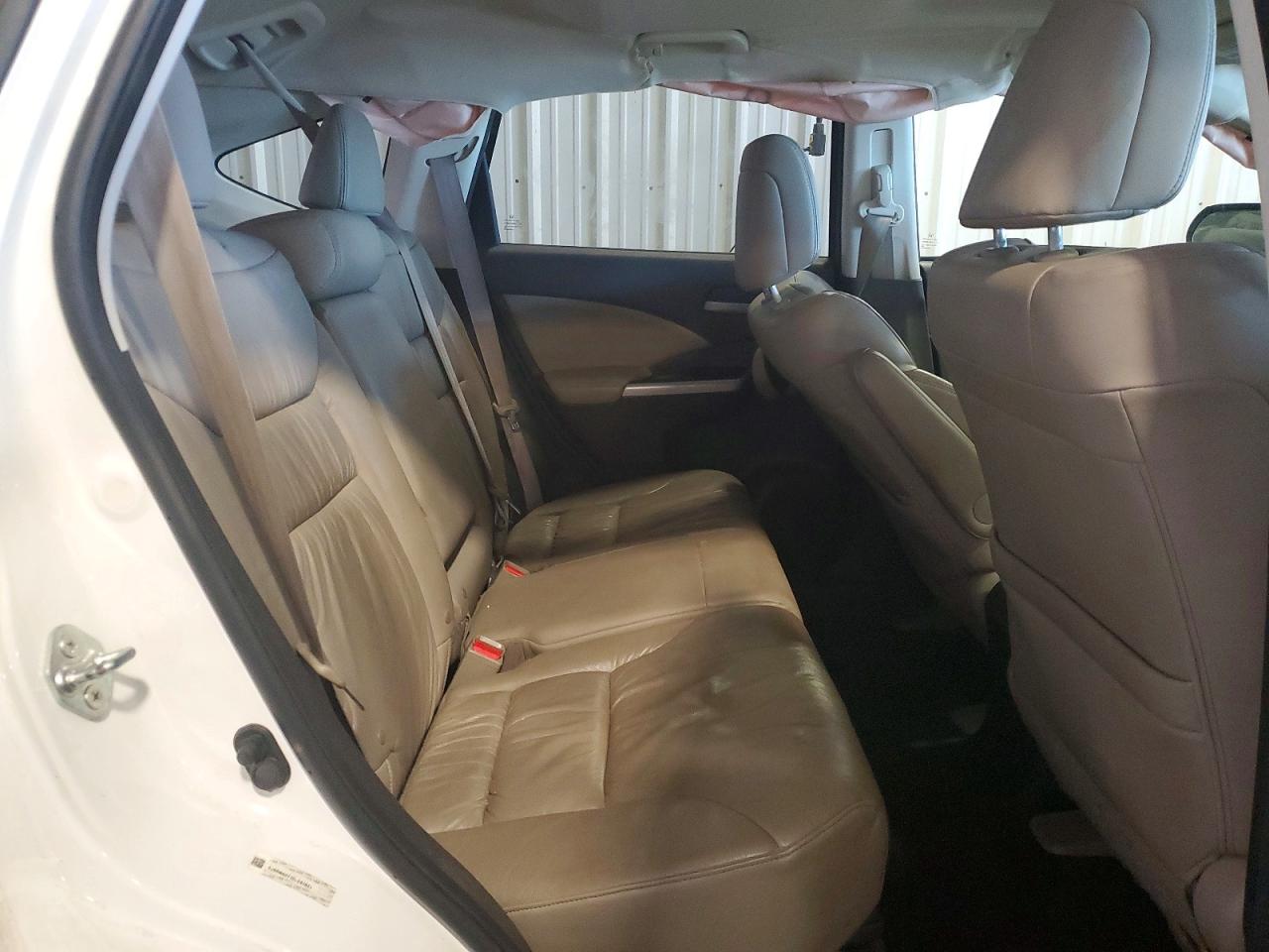 2013 Honda Cr-v Exl White vin: 5J6RM4H71DL061621