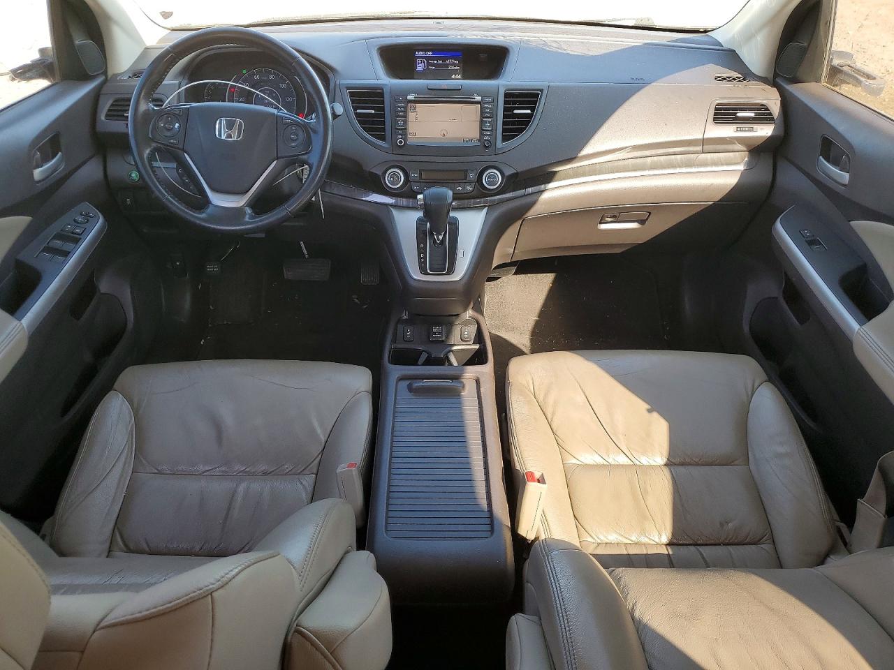 2013 Honda Cr-v Exl White vin: 5J6RM4H71DL063742
