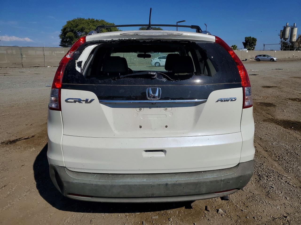 2013 Honda Cr-v Exl White vin: 5J6RM4H71DL063742