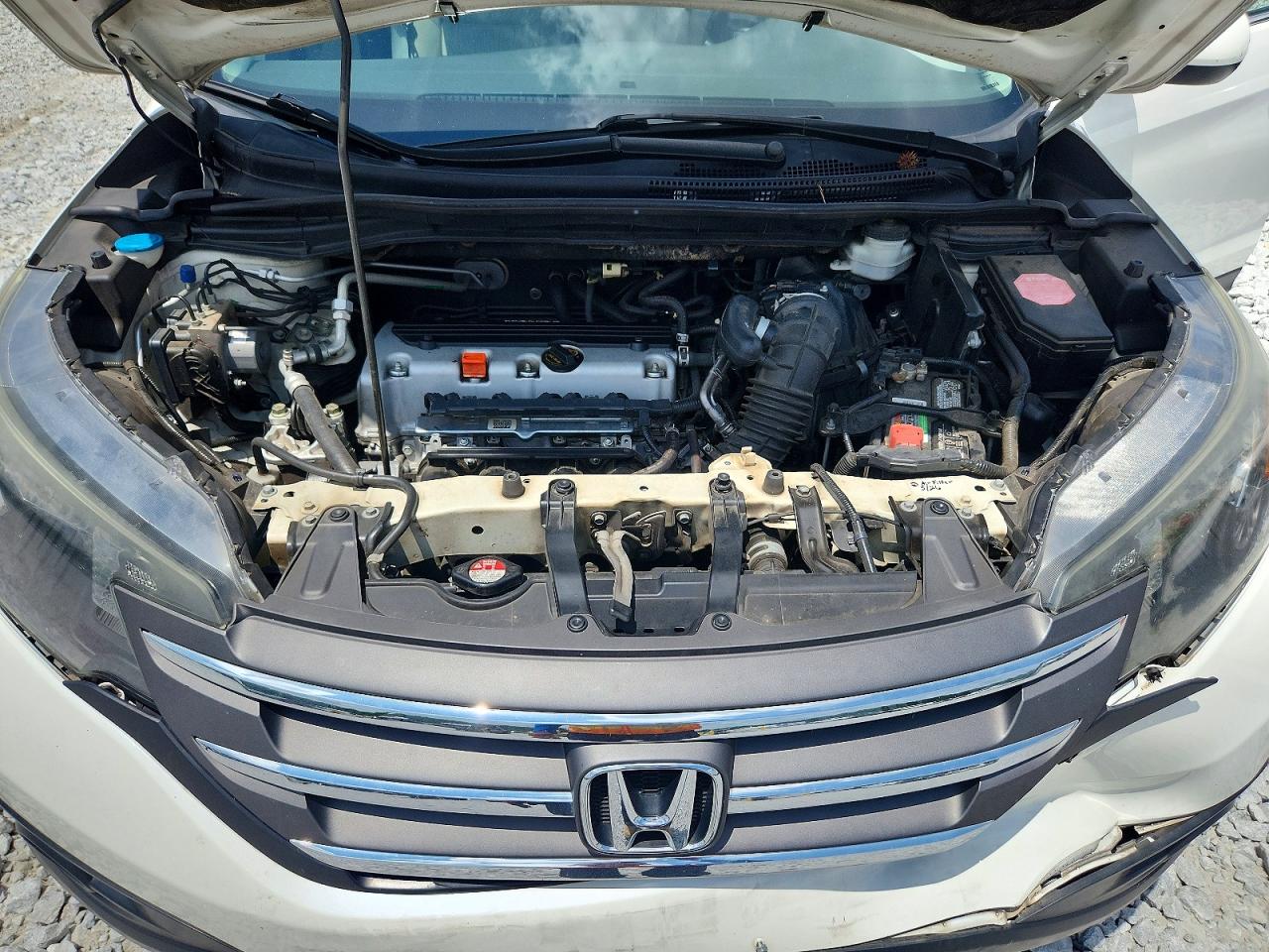 2013 Honda Cr-v Exl White vin: 5J6RM4H71DL063790