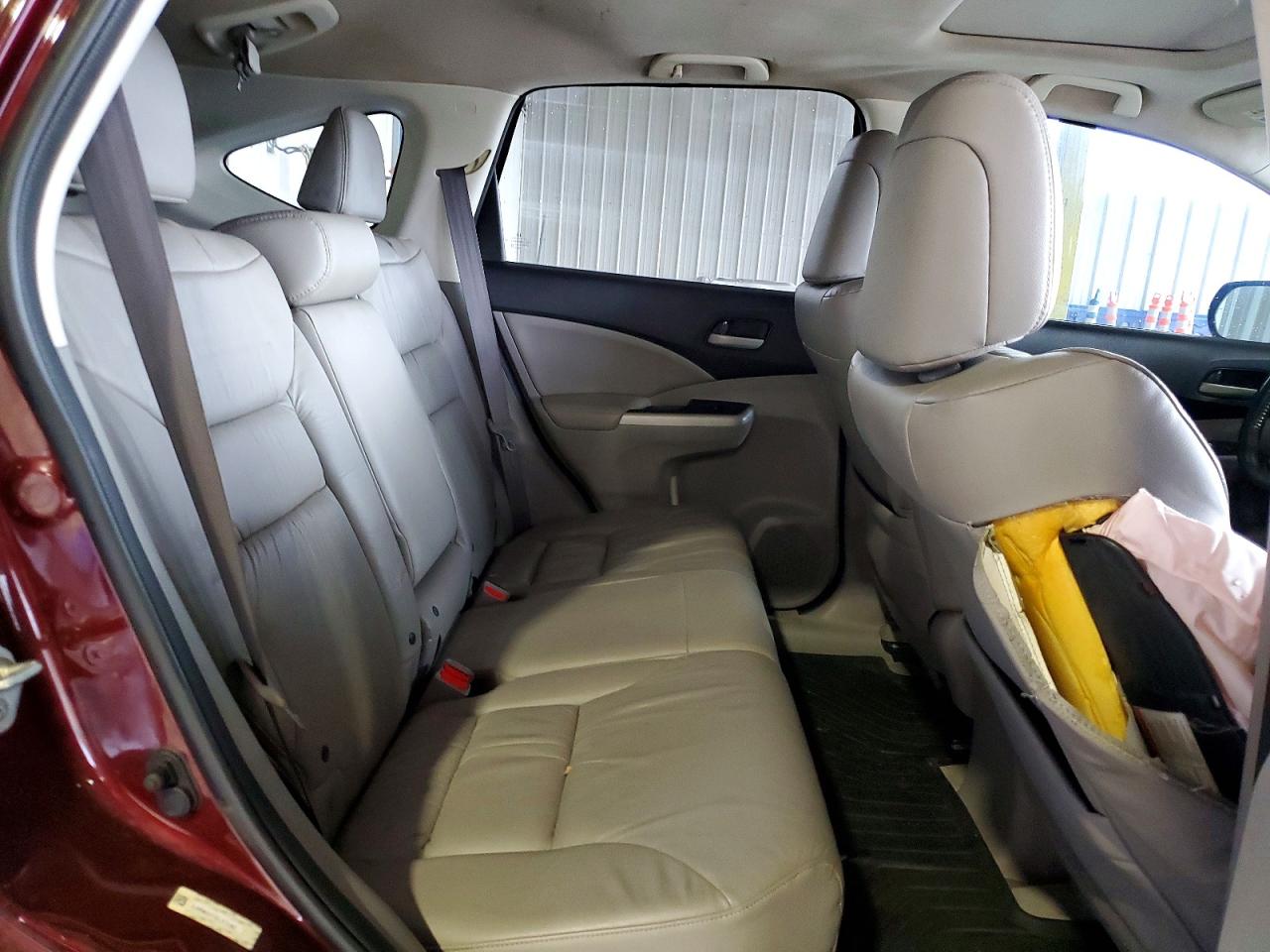 2013 Honda Cr-v Exl Burgundy vin: 5J6RM4H71DL072182