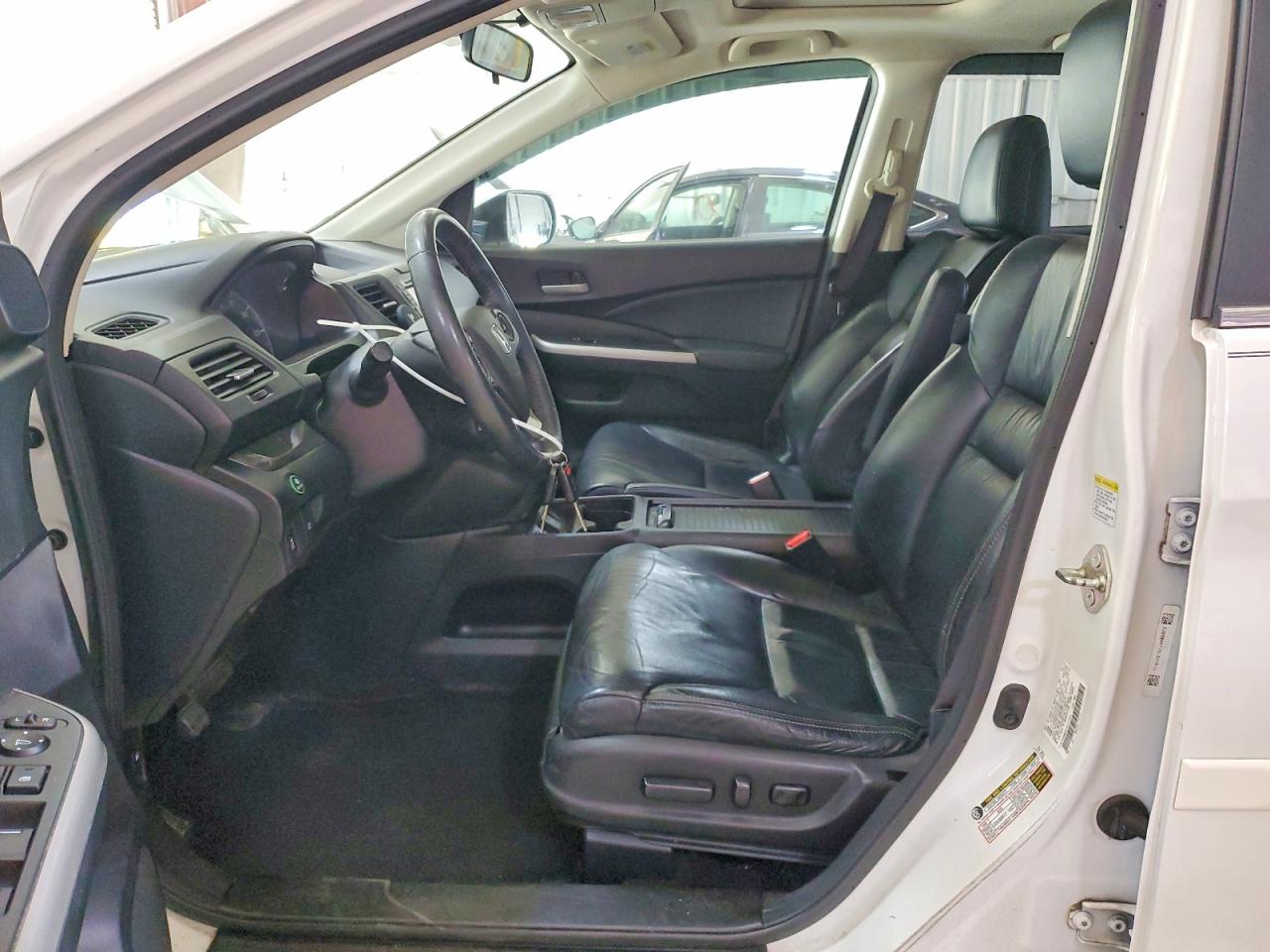 2014 Honda Cr-v Exl White vin: 5J6RM4H71EL011903