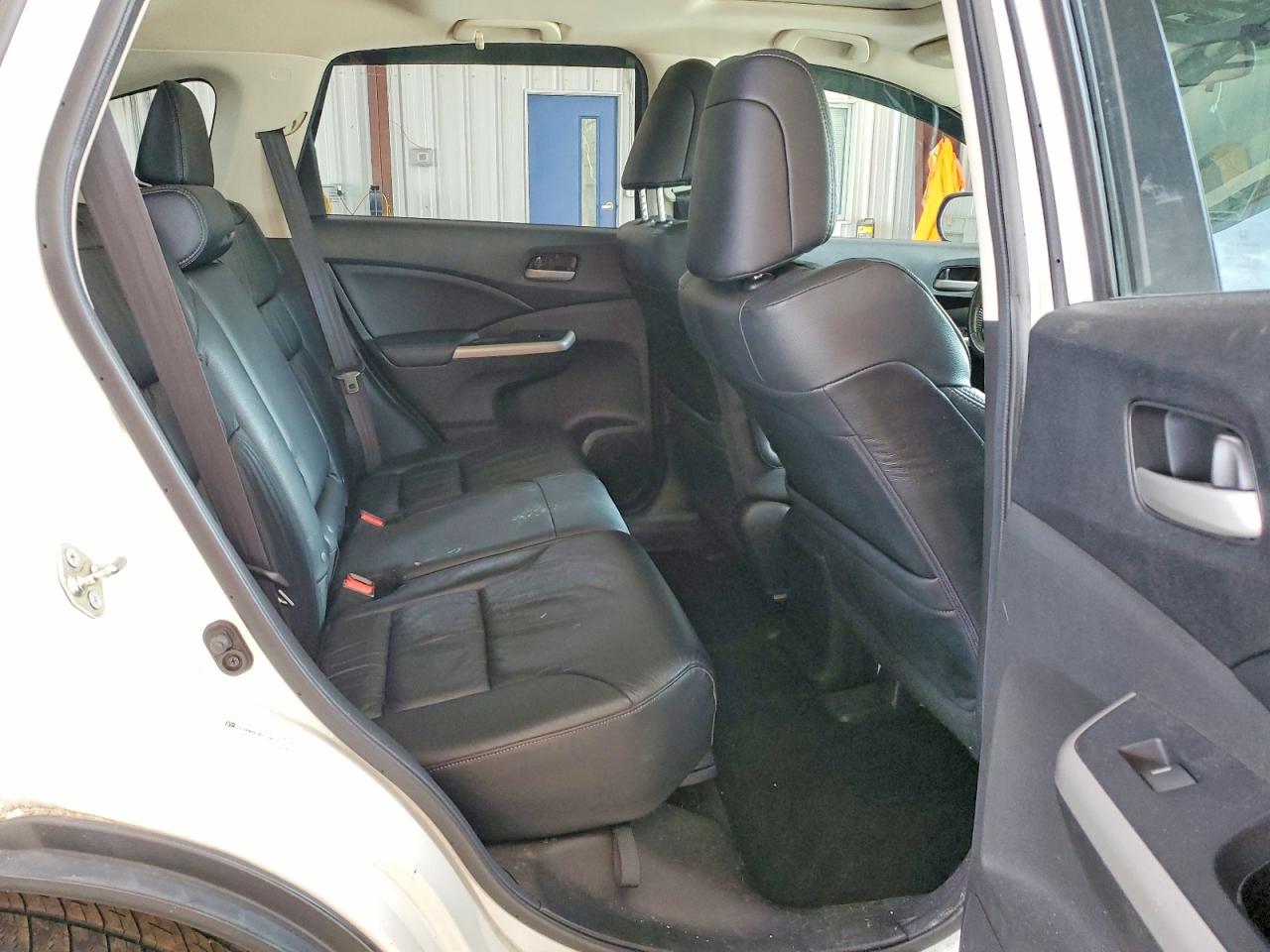 2014 Honda Cr-v Exl White vin: 5J6RM4H71EL011903