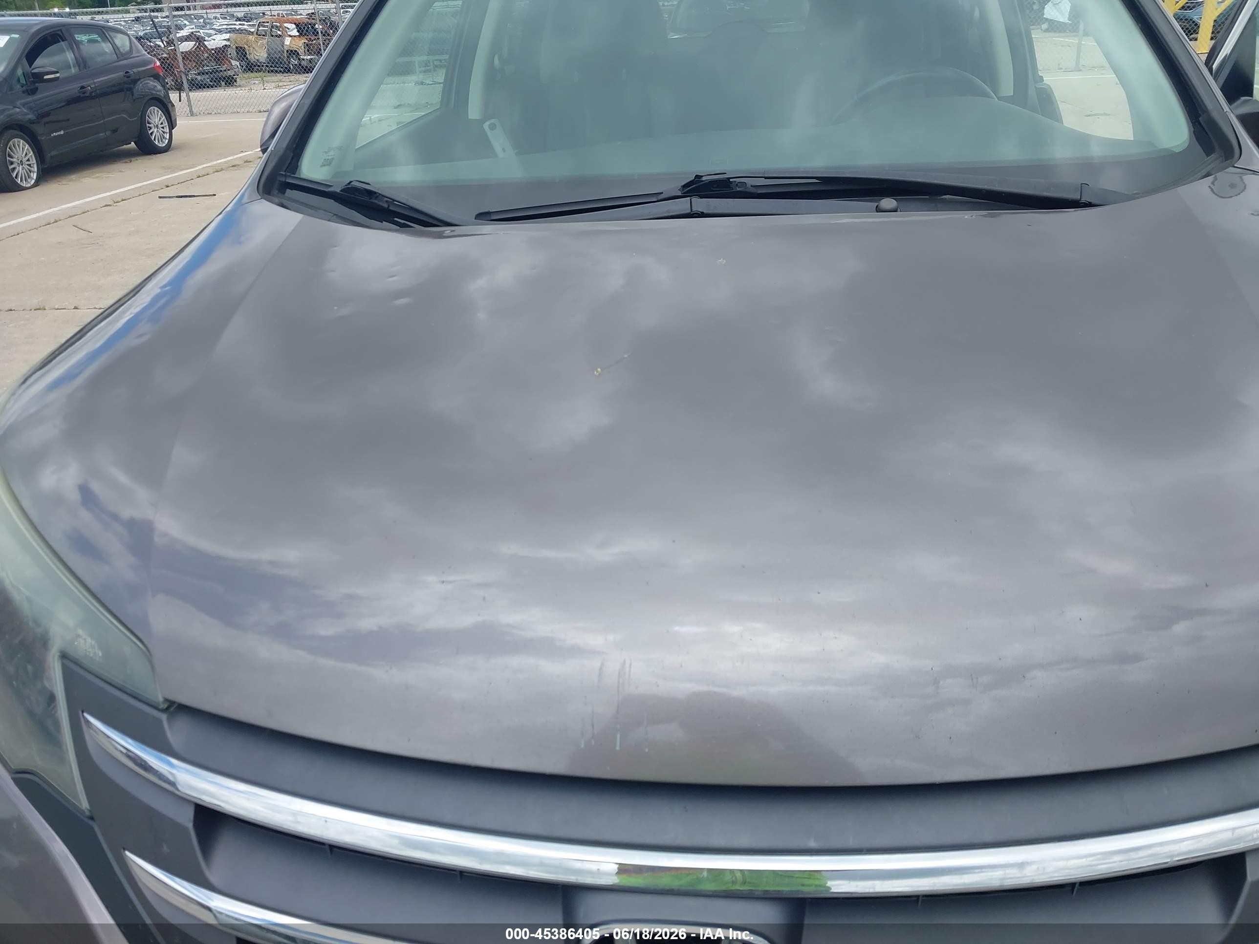 2014 Honda Cr-v Ex-l Brown vin: 5J6RM4H71EL017975