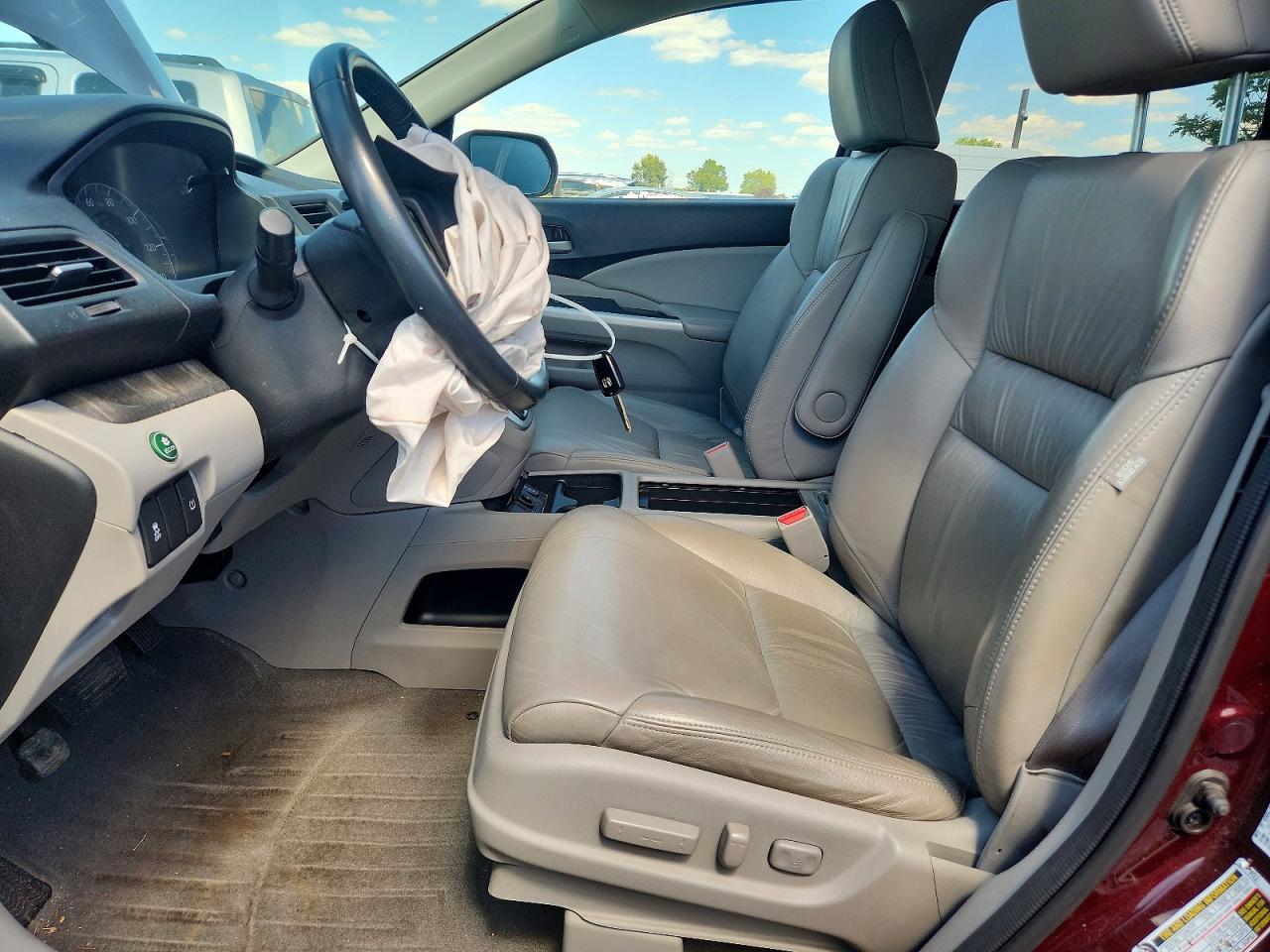 2014 Honda Cr-v Exl Темно-бордовый vin: 5J6RM4H71EL052838